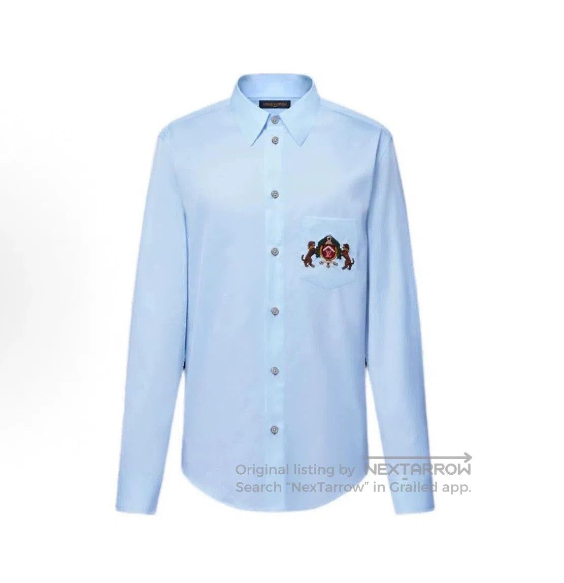 Louis Vuitton LV 25 New Beaded Dog Logo Longshirt. Size US L / EU 52-54 / 3 - 6 Thumbnail