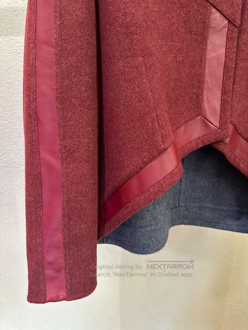 Hermes Hermes Double-Sided Cashmere Mixed Leather Short Jacket Size XXS / US 00 / IT 34 - 5 Thumbnail