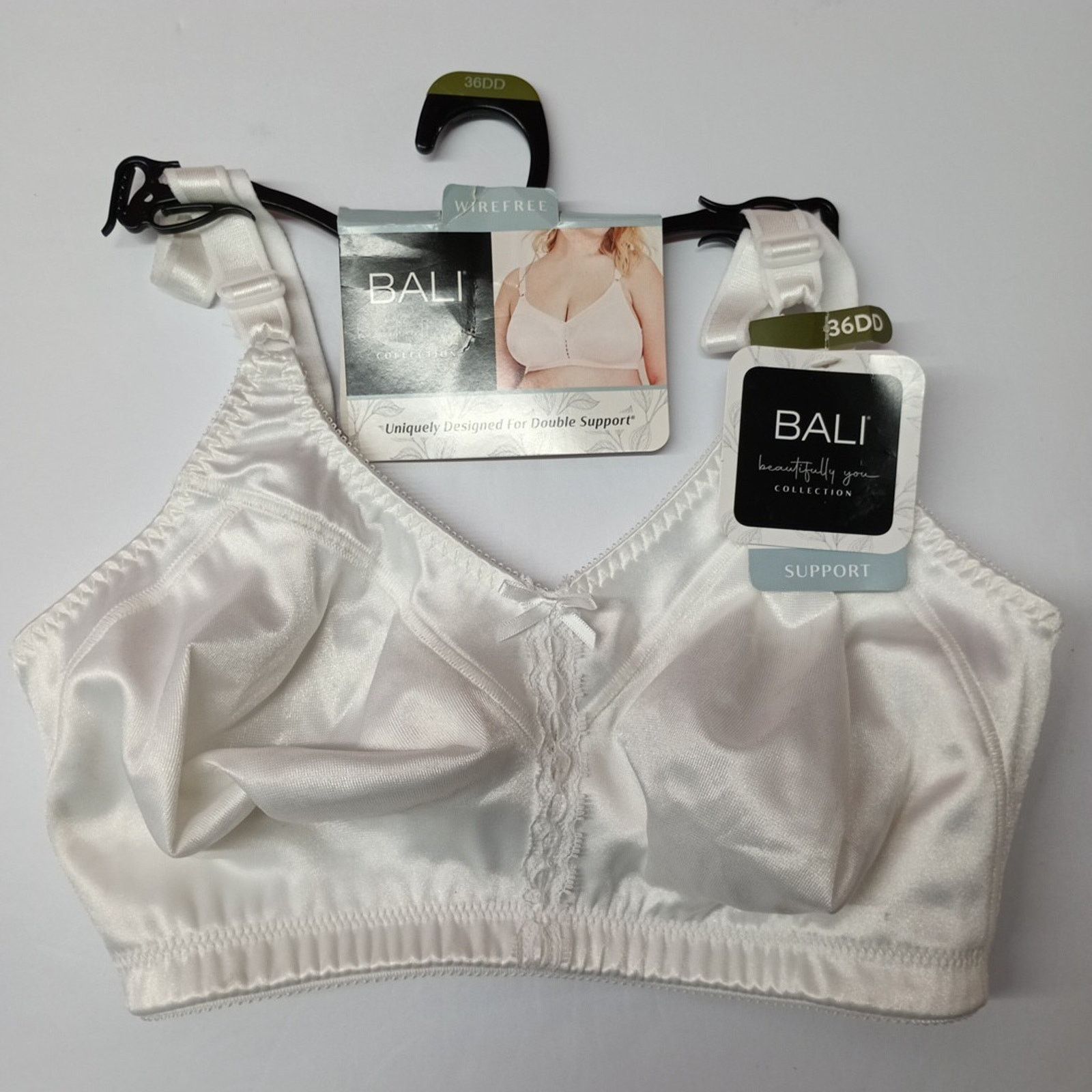 Other Bali Beautifully You Wirefree Bra White Size 36DD NWT Size ONE SIZE - 1 Thumbnail