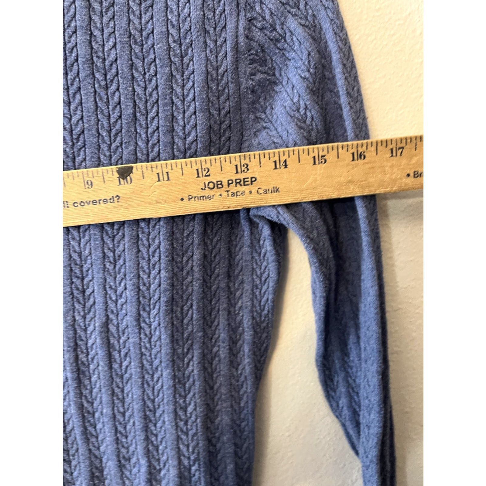 Tommy Hilfiger Tommy Hilfiger Cableknit Sweater Size Medium Blue Women’s Pullover Knit Shirt Womens M Blue Cable Knit Sweater Size M / US 6-8 / IT 42-44 - 5 Thumbnail