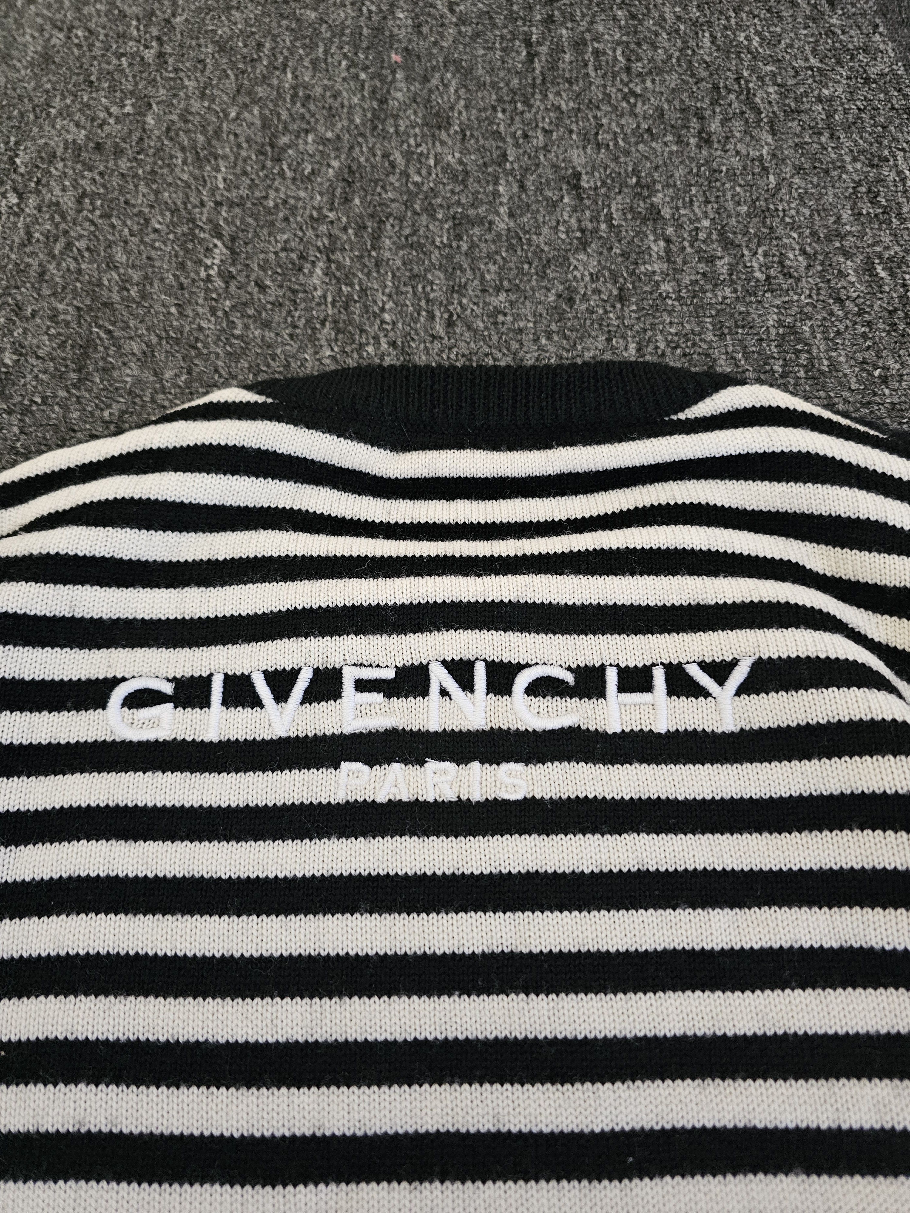 Givenchy Givenchy Unisex Striped Patchwork Wool Sweater Size XS Size US XS / EU 42 / 0 - 4 Thumbnail