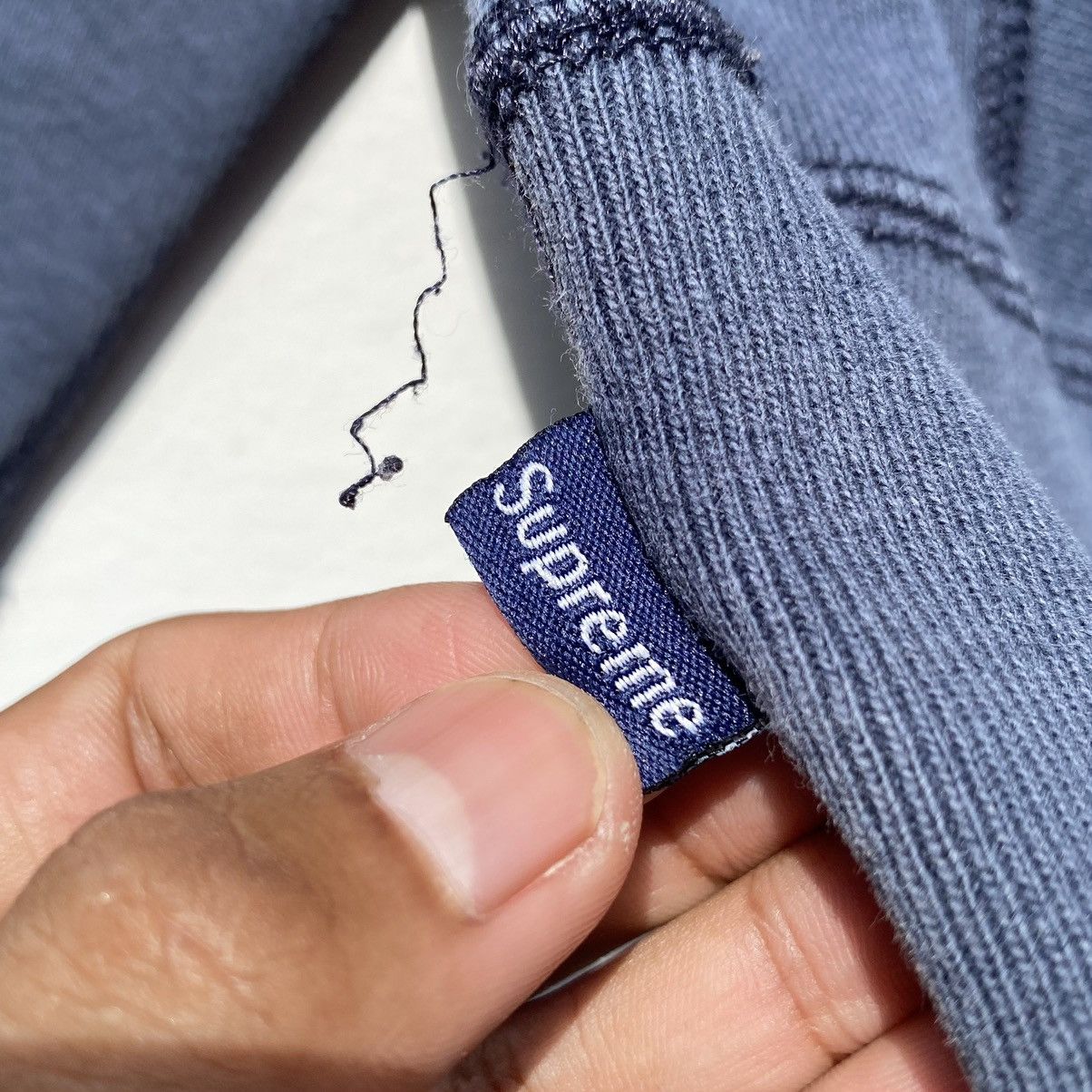 Supreme Rare! Vintage 90s OG Supreme Collegiate Sweatshirt Size US L / EU 52-54 / 3 - 17 Thumbnail