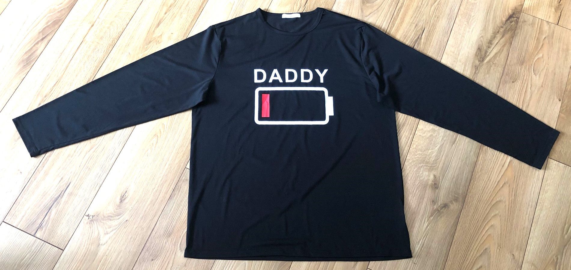 Other Men's sweatshirt black long sleeve 2XL/3XL Daddy Size US XXL / EU 58 / 5 - 1 Thumbnail