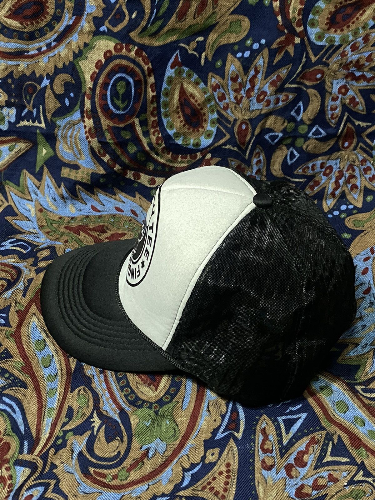 Japanese Brand HIPSTER FINGERCROXX TRUCKER MESH JAPANESSE BRAND HIPSTER Size ONE SIZE - 4 Thumbnail