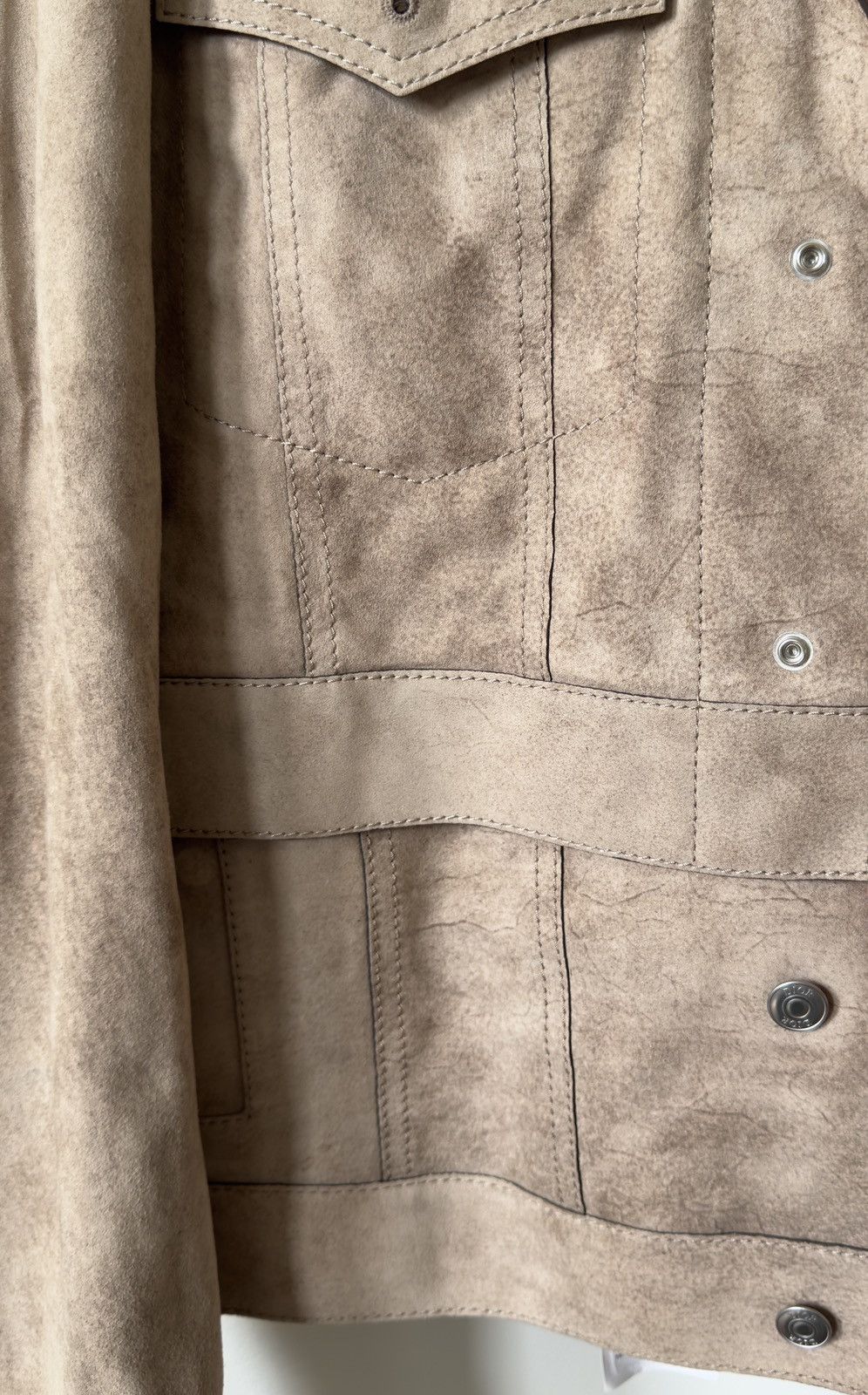 Dior Dior x Cactus Jack Brown Leather Layered Jacket Size US M / EU 48-50 / 2 - 4 Thumbnail