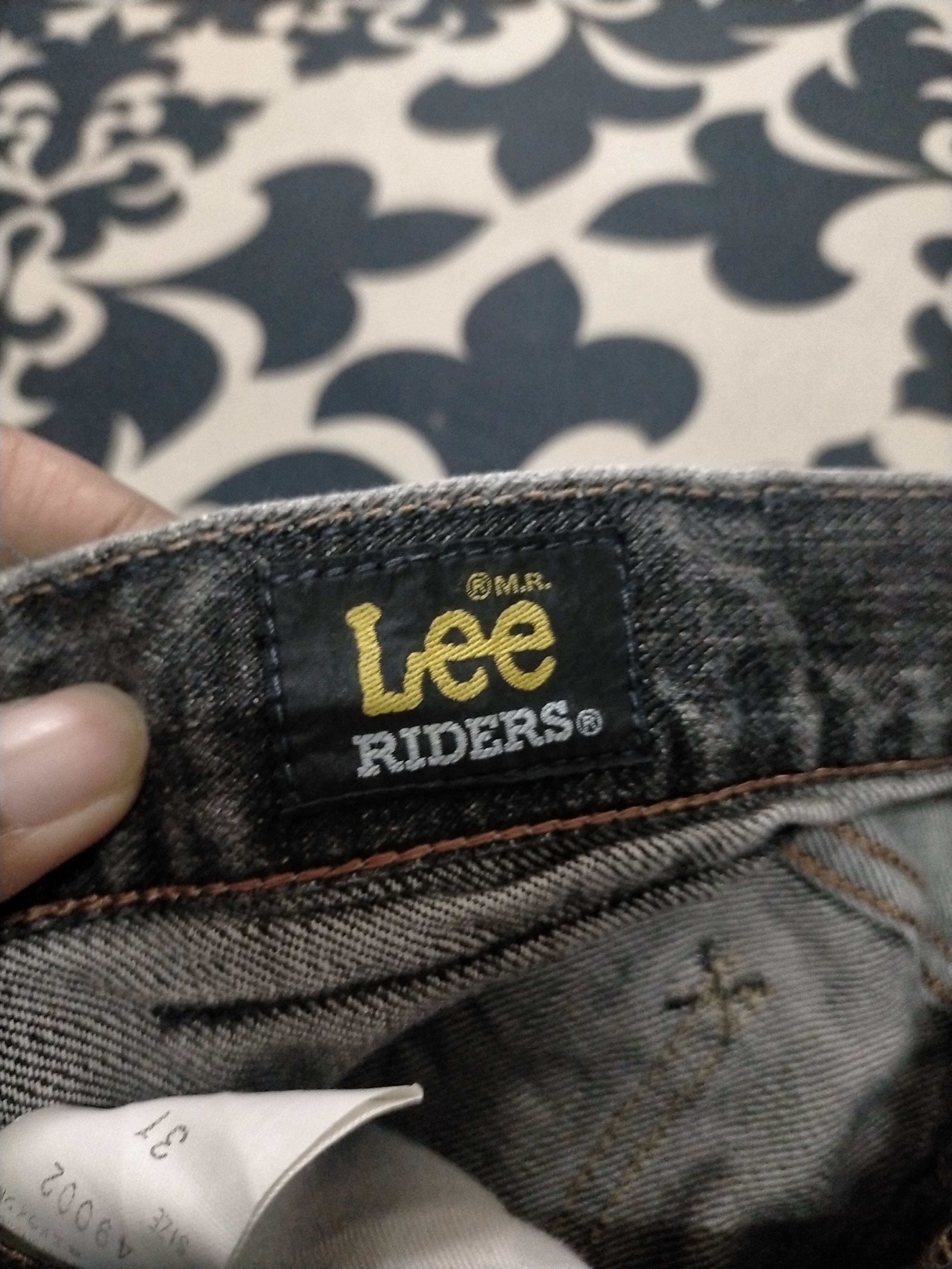Lee × Vintage 🔥 Vintage Lee Riders Mudwash Distressed Jeans Size US 32 / EU 48 - 8 Thumbnail