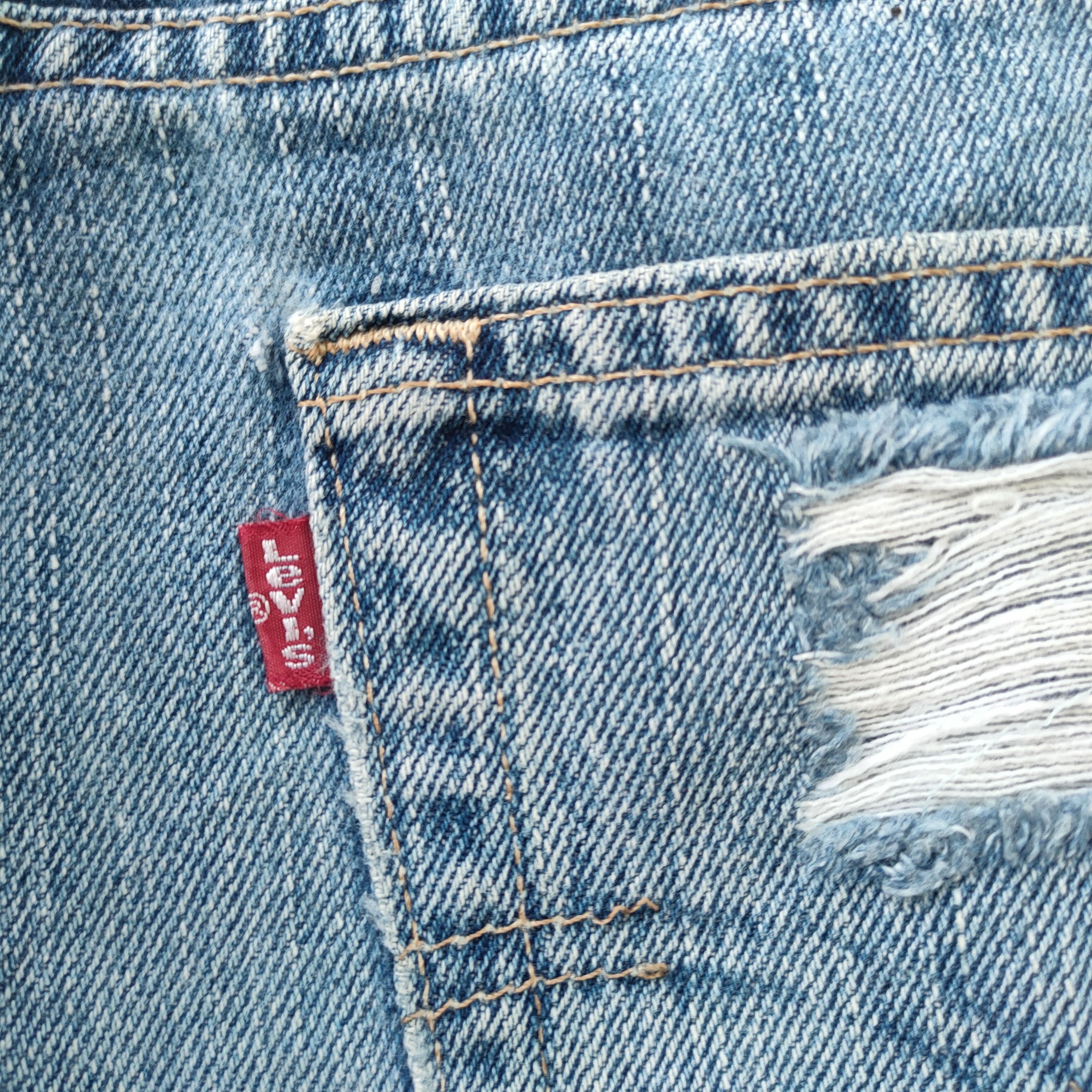 Levi's # LEVI'S 528 VINTAGE DISTRESSED FADED JEANS PANTS Size US 34 / EU 50 - 11 Thumbnail