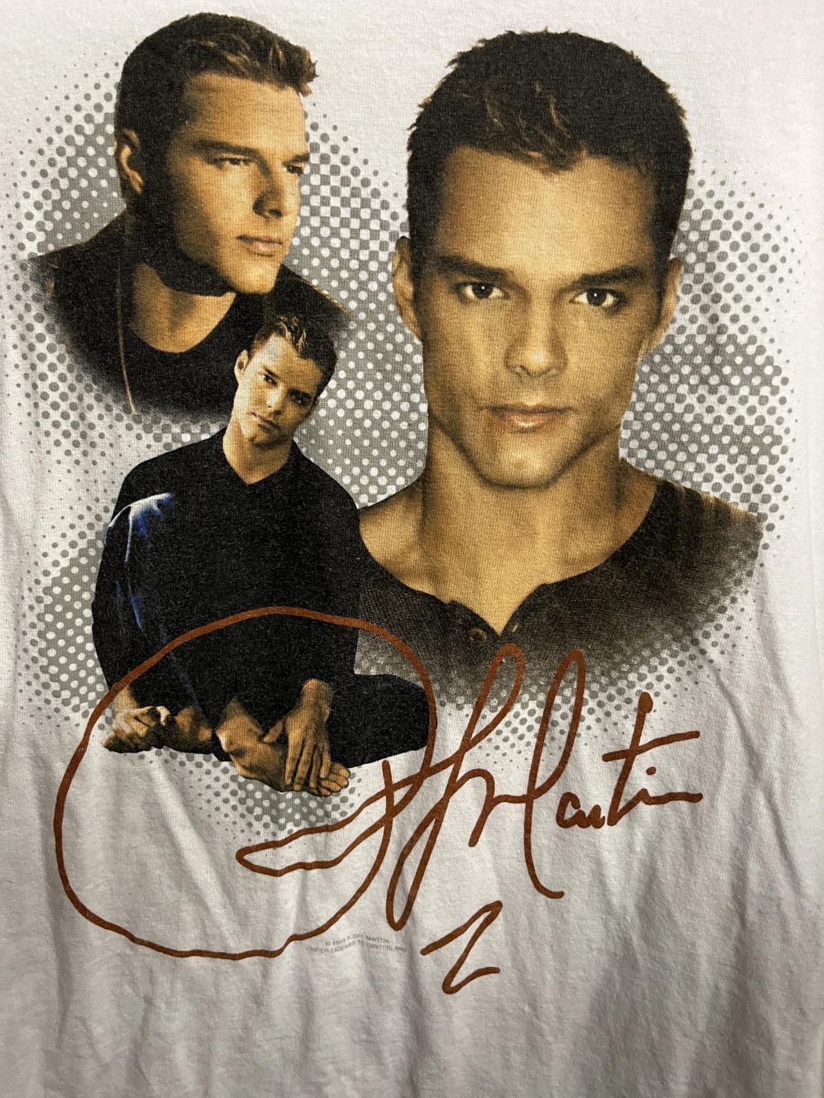 Other VTG Young Ricky Martin T-shirt 1999 Bare Foot Tee -S Size US M / EU 48-50 / 2 - 2 Thumbnail