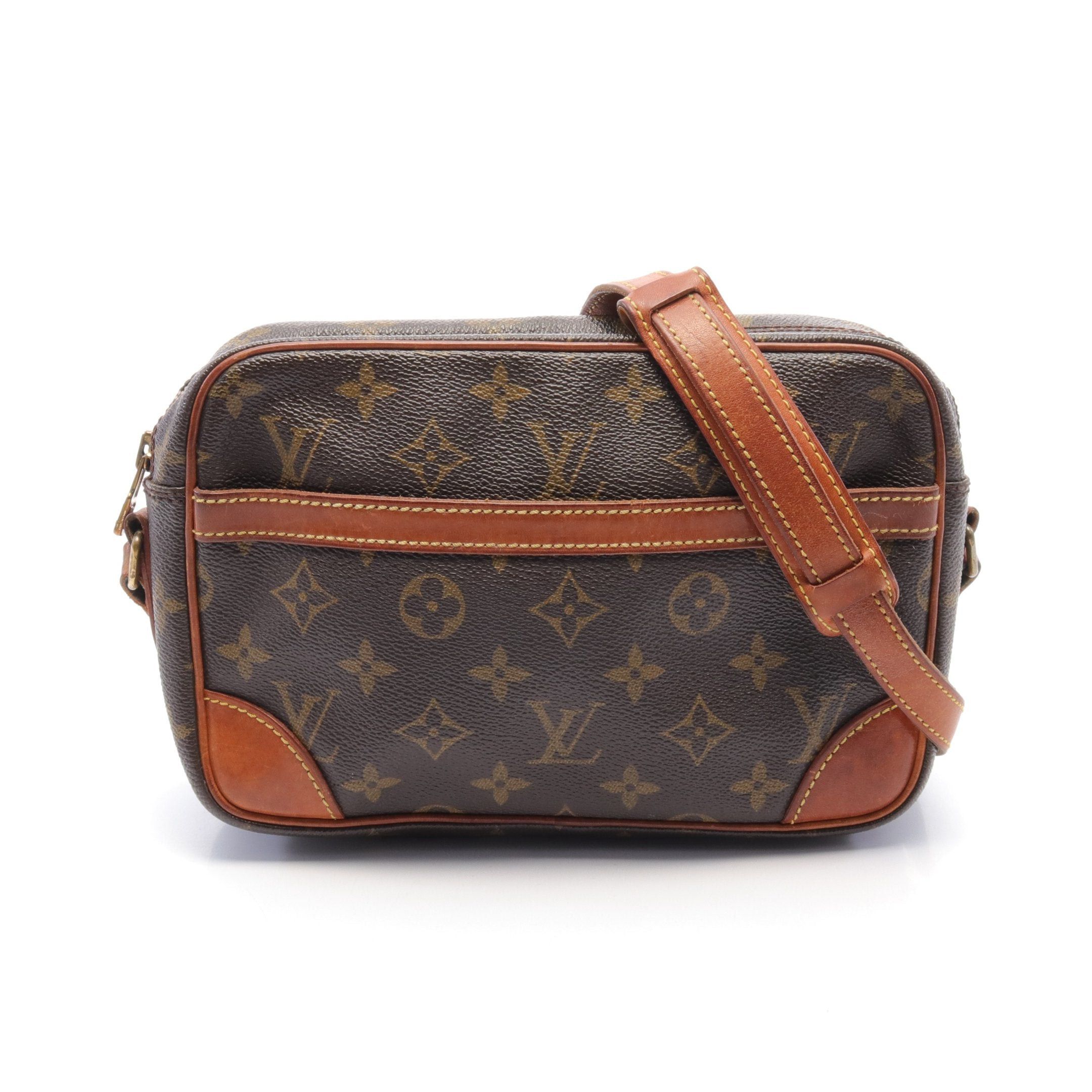 Louis Vuitton Louis Vuitton Trocadero 24 Monogram Shoulder Bag Leather Brown Size ONE SIZE - 1 Thumbnail
