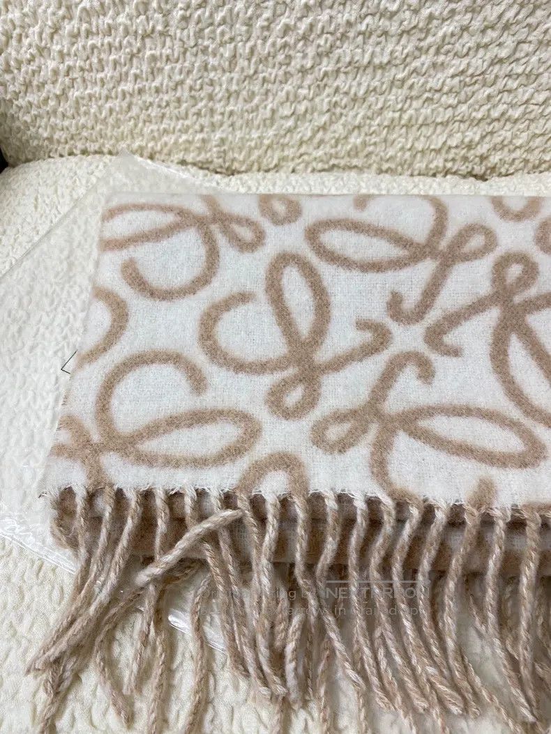 Loewe Loewe Frost resistant wool scarf Size ONE SIZE - 2 Thumbnail