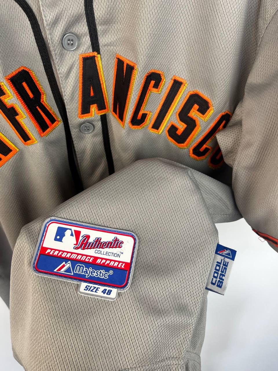 NFL × Vintage San Francisco Giants Panik 12 Majestic jersey vintage size L Size US L / EU 52-54 / 3 - 4 Thumbnail