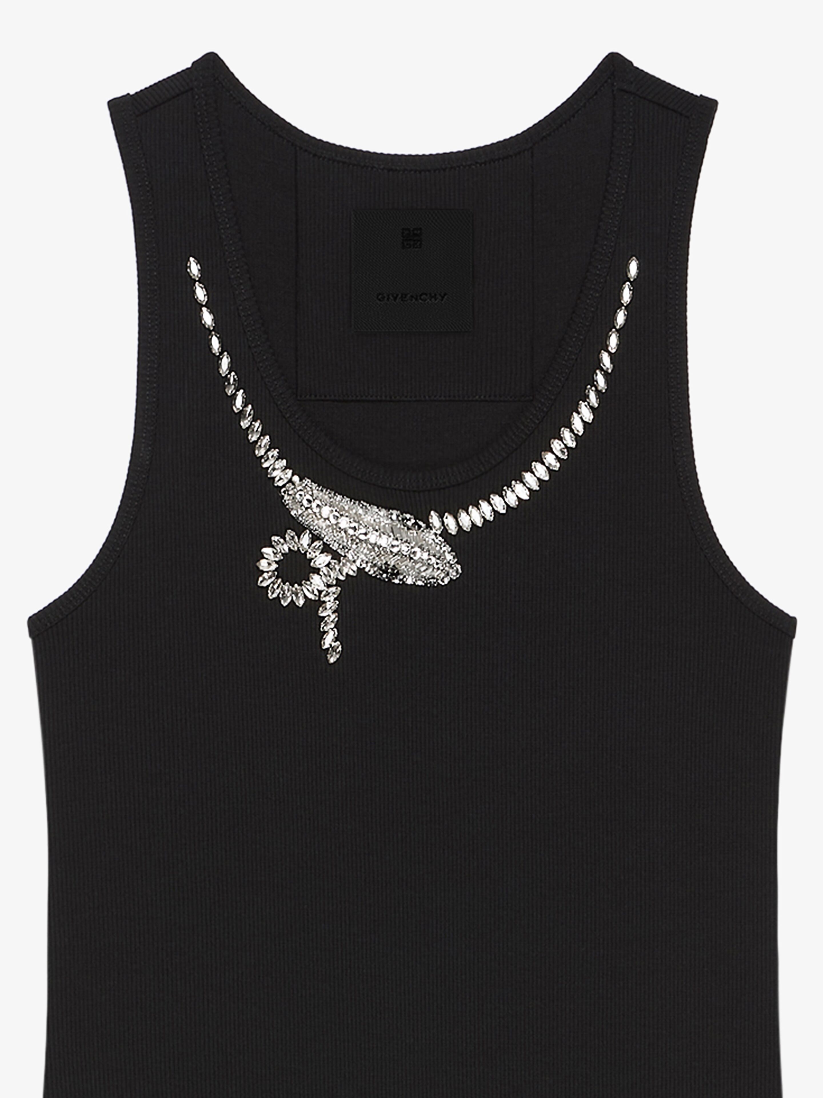 Givenchy o1w1db10825 Rib Tank Dress in Black Size M / US 6-8 / IT 42-44 - 4 Thumbnail