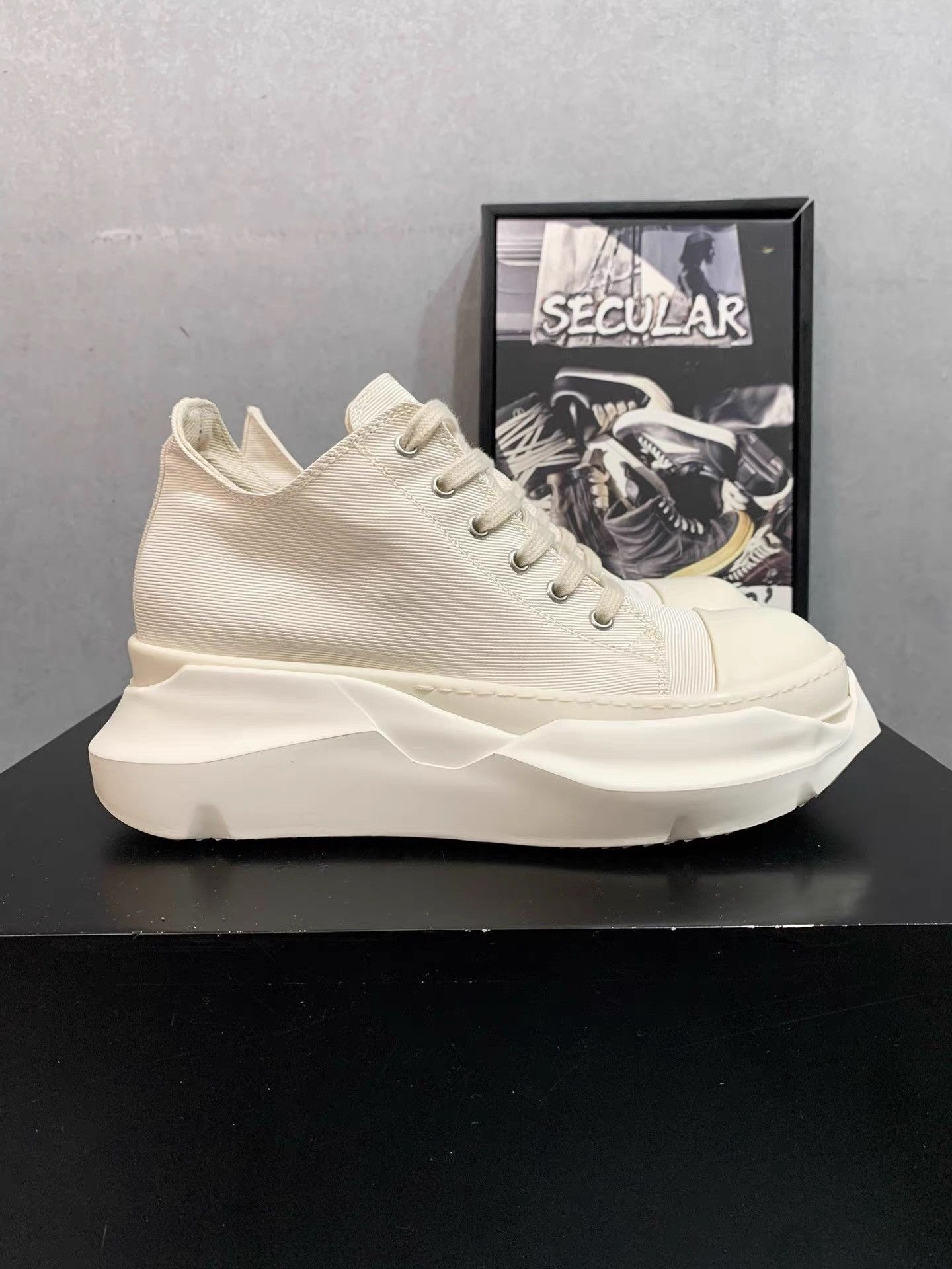 Rick Owens Rick Owens Thick Tank Sole Big Converse K34 Size US 6 / EU 39 - 4 Thumbnail