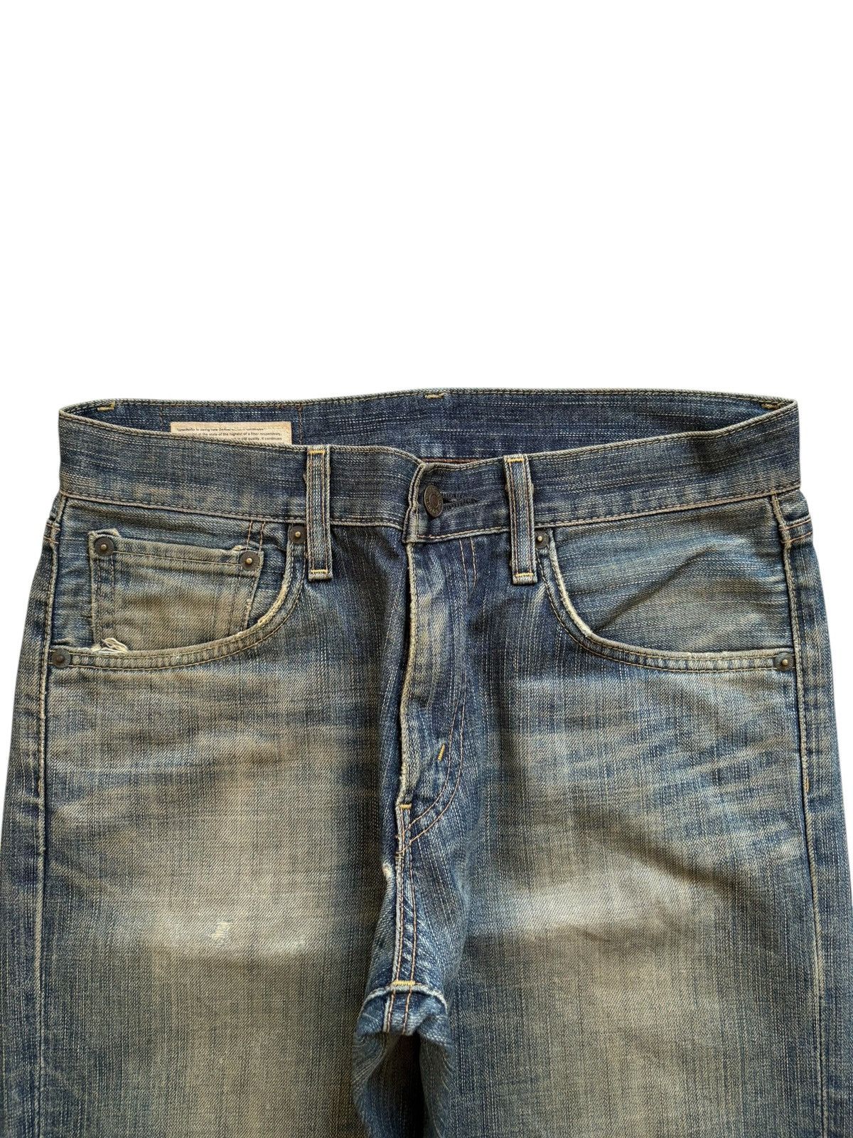 Edwin Vintage Edwin 503 Rusty Mud Wash Loose Baggy Jeans Size US 30 / EU 46 - 4 Thumbnail