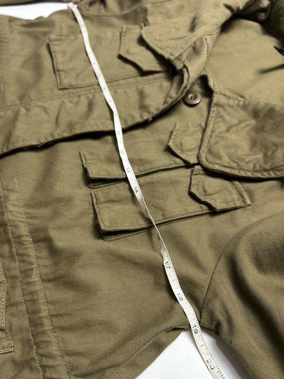 Japanese Brand MARSHMALLOW CROWN MULTI POCKET WORK JACKET Size ONE SIZE - 6 Thumbnail