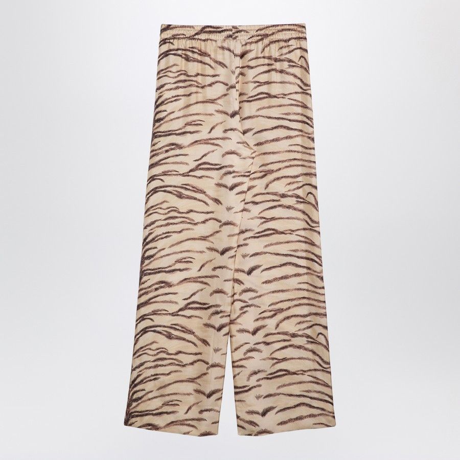 Stella McCartney o1d2blof1024 Print Pant in Beige Size 26" / US 2 / IT 38 - 2 Thumbnail