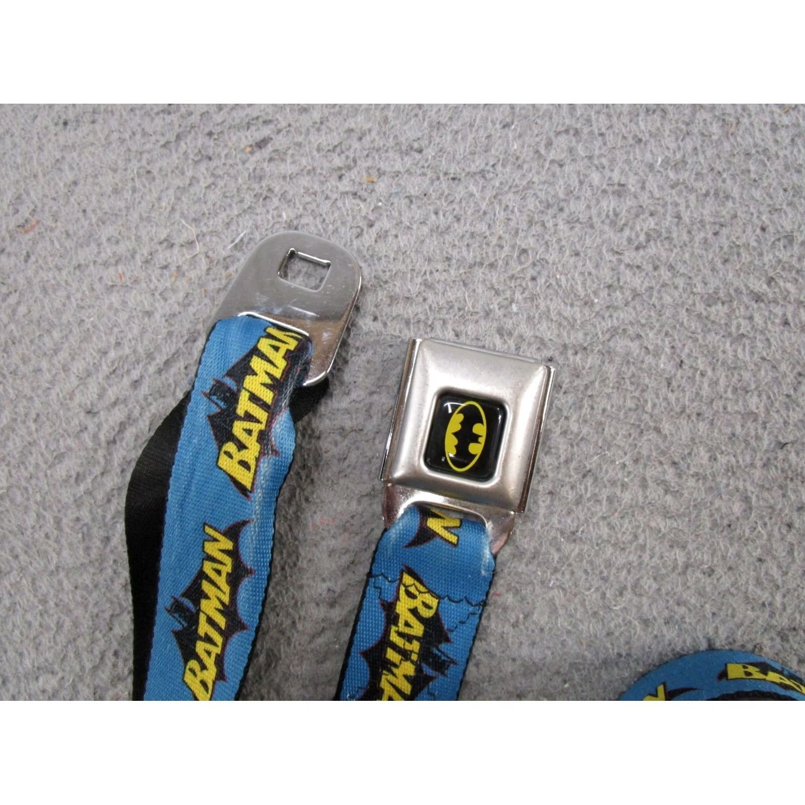 Vintage Buckle-Down Nightwing Batman DC Comics Seatbelt Belt Adjustable One Size Navy Blue Buckle-Down Mens Accessories Bat?man Size ONE SIZE - 2 Thumbnail