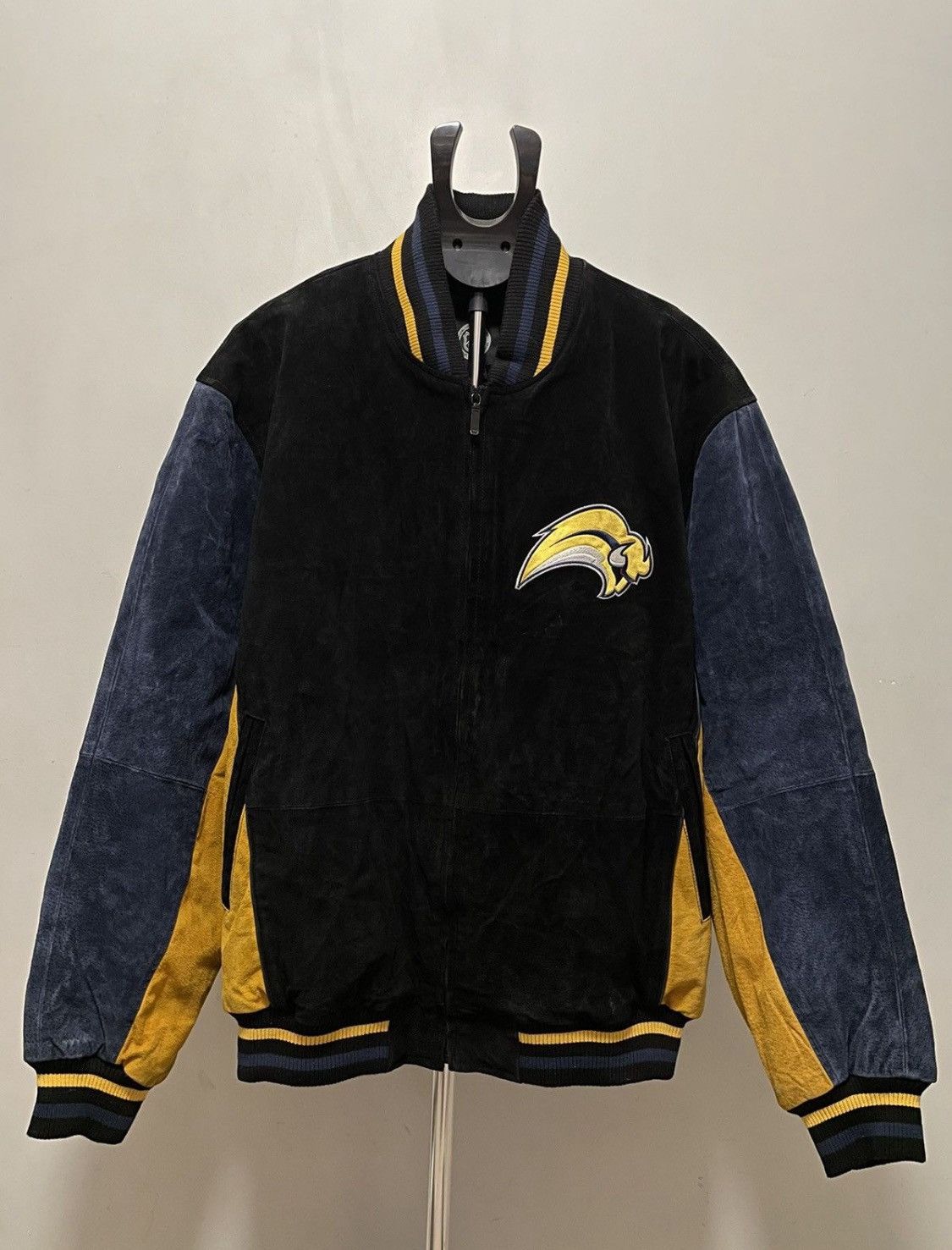 NHL × Vintage NHL Buffalo Sabres Vintage Varsity Jacket Size US XL / EU 56 / 4 - 2 Thumbnail