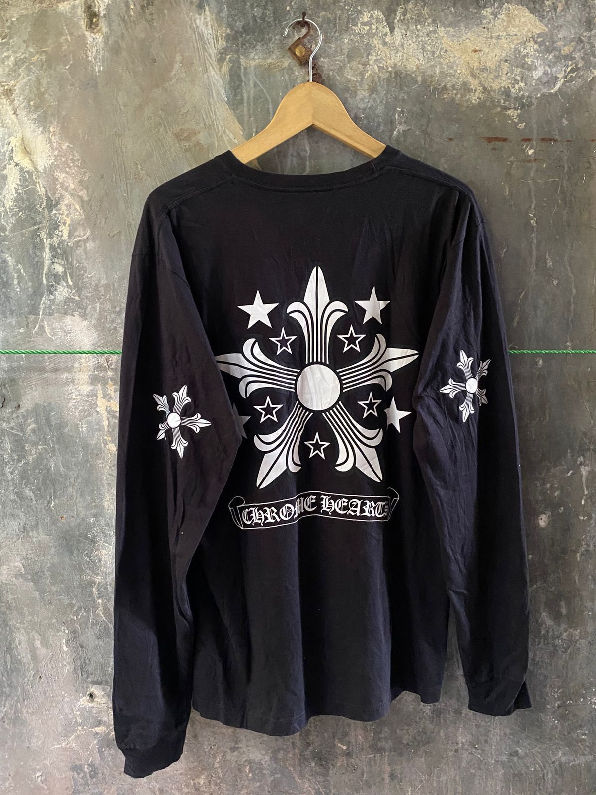 Chrome Hearts Chrome hearts star cross long sleeve shirt Size US L / EU 52-54 / 3 - 1 Thumbnail