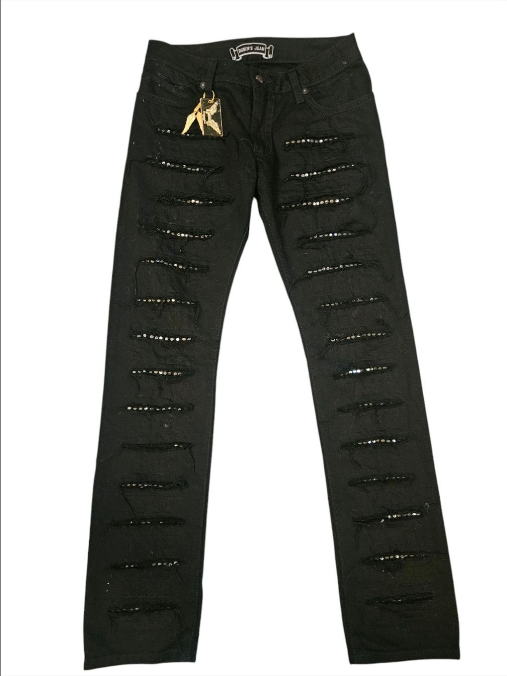 Robins jean destroy black