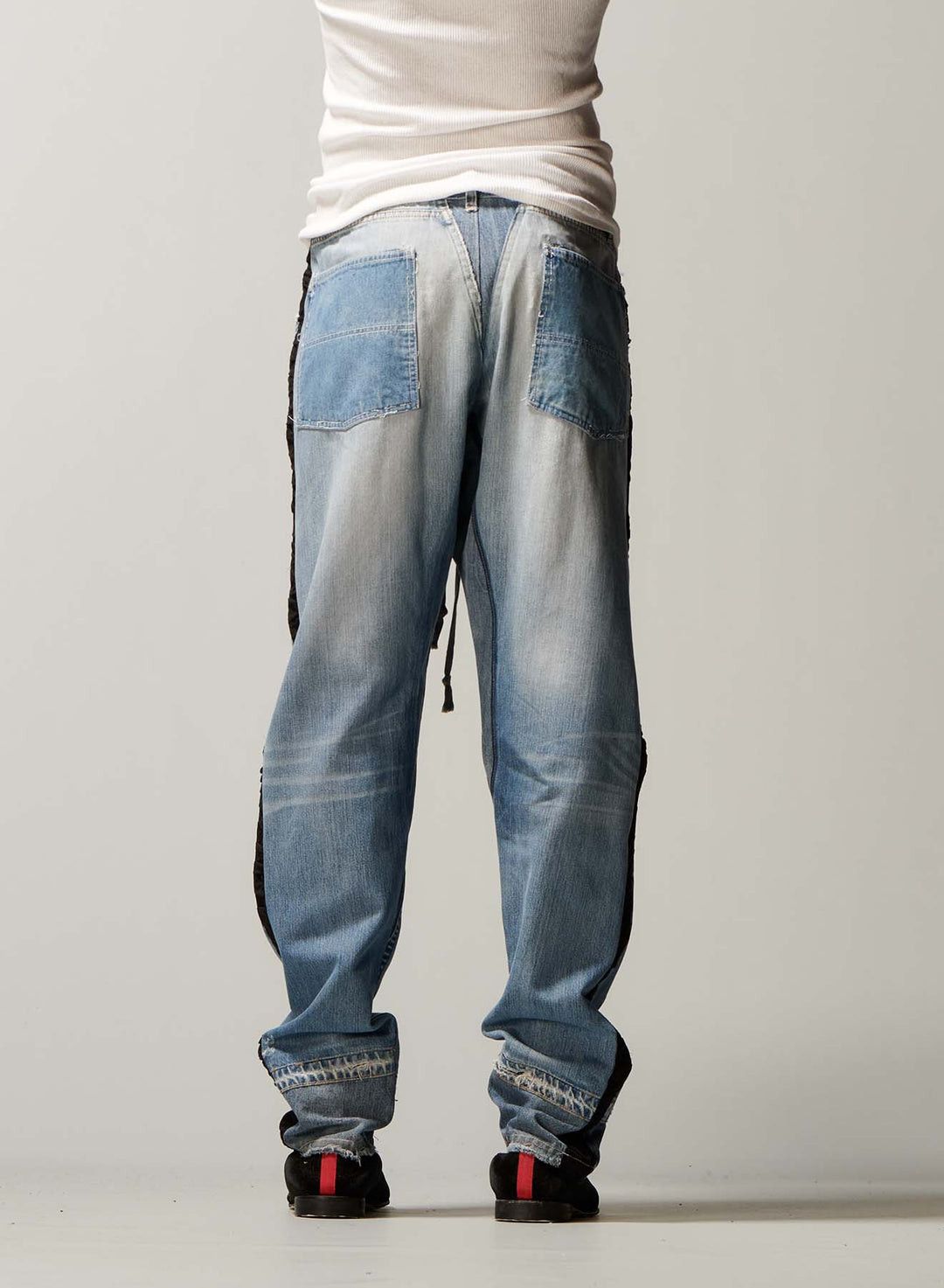Greg Lauren $1250 Greg Lauren Tux Denim Lounge Pant Jeans Size US 42 / EU 58 - 3 Thumbnail