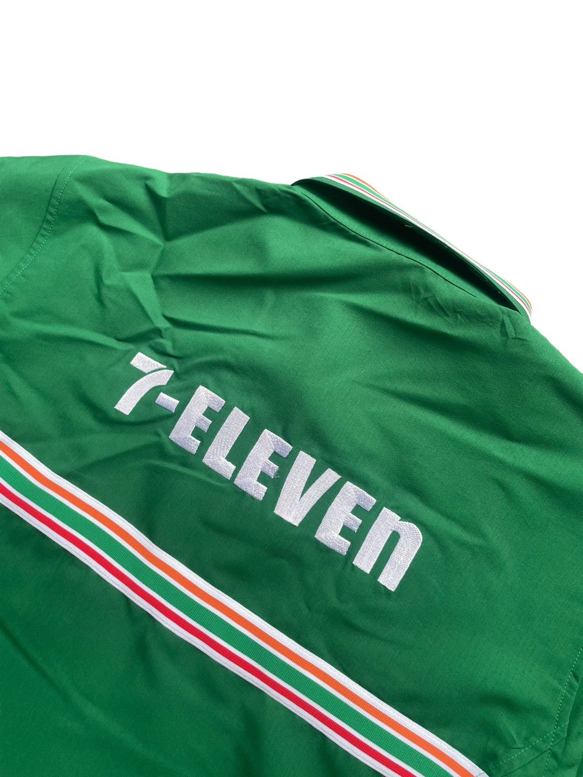 Japanese Brand 7 Eleven Short Sleave Work Shirt Size US L / EU 52-54 / 3 - 11 Thumbnail