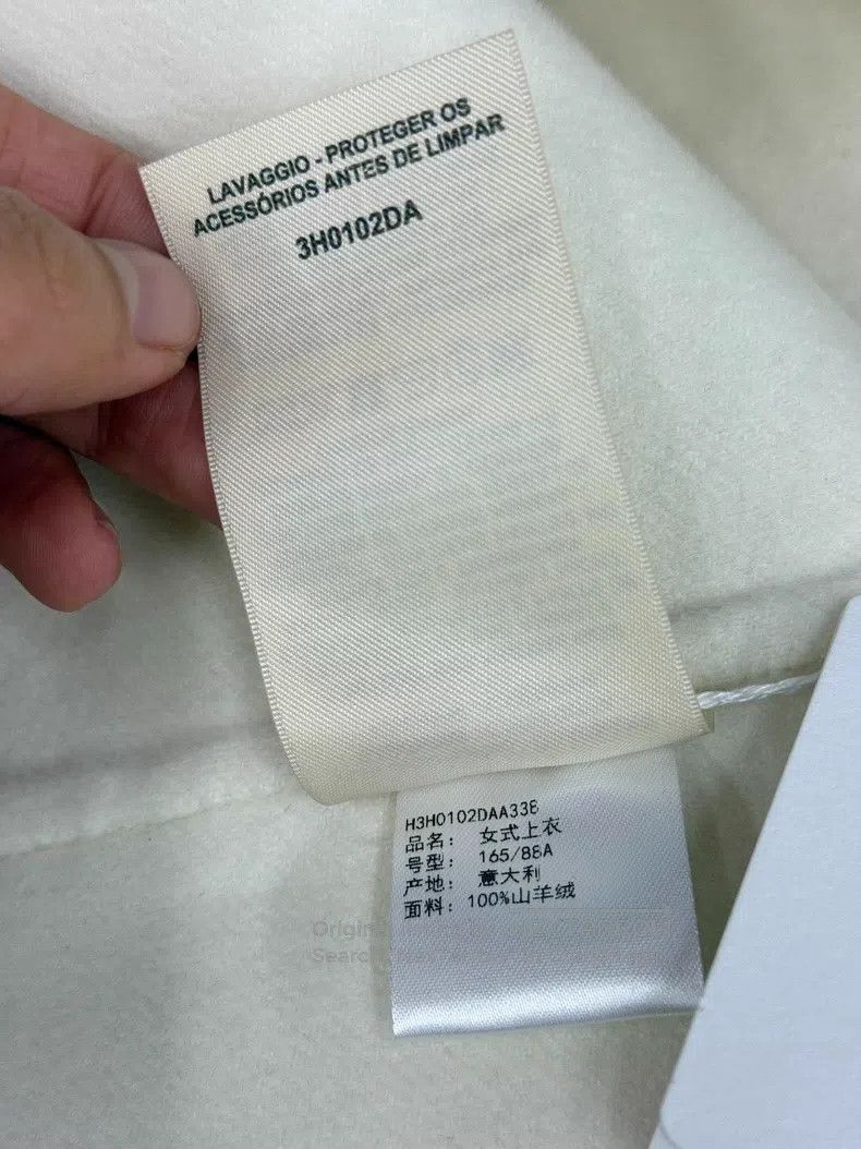 Hermes Hermes White Cashmere Coat for Fall-Winter 2023 Size XS / US 0-2 / IT 36-38 - 6 Thumbnail