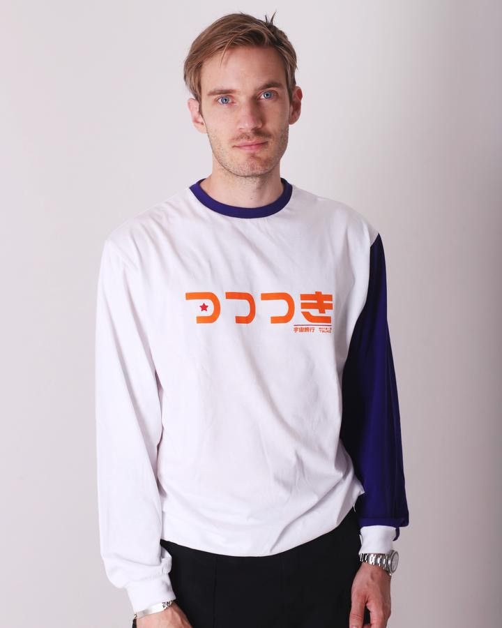 TSUKI RARE Pewdiepie Tsuki Space Program Long Sleeve Size US L / EU 52-54 / 3 - 1 Thumbnail