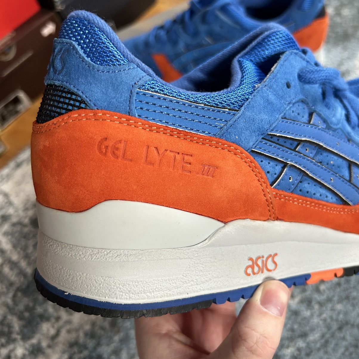 Asics × Ronnie Fieg H30BK-4367 2013 GEL LYTE iii EAST COAST PACK ECP KNiCKS METS Size US 11 / EU 44 - 8 Thumbnail
