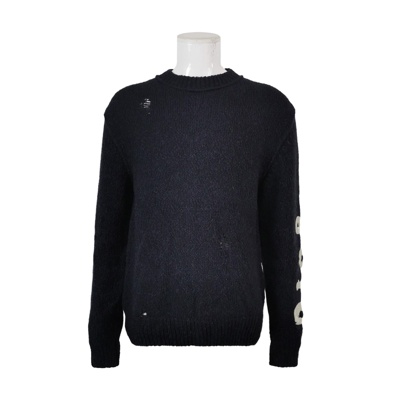 Dior Dior x Otani Workshop Distressed Knit Sweater Size M Size US M / EU 48-50 / 2 - 1 Thumbnail
