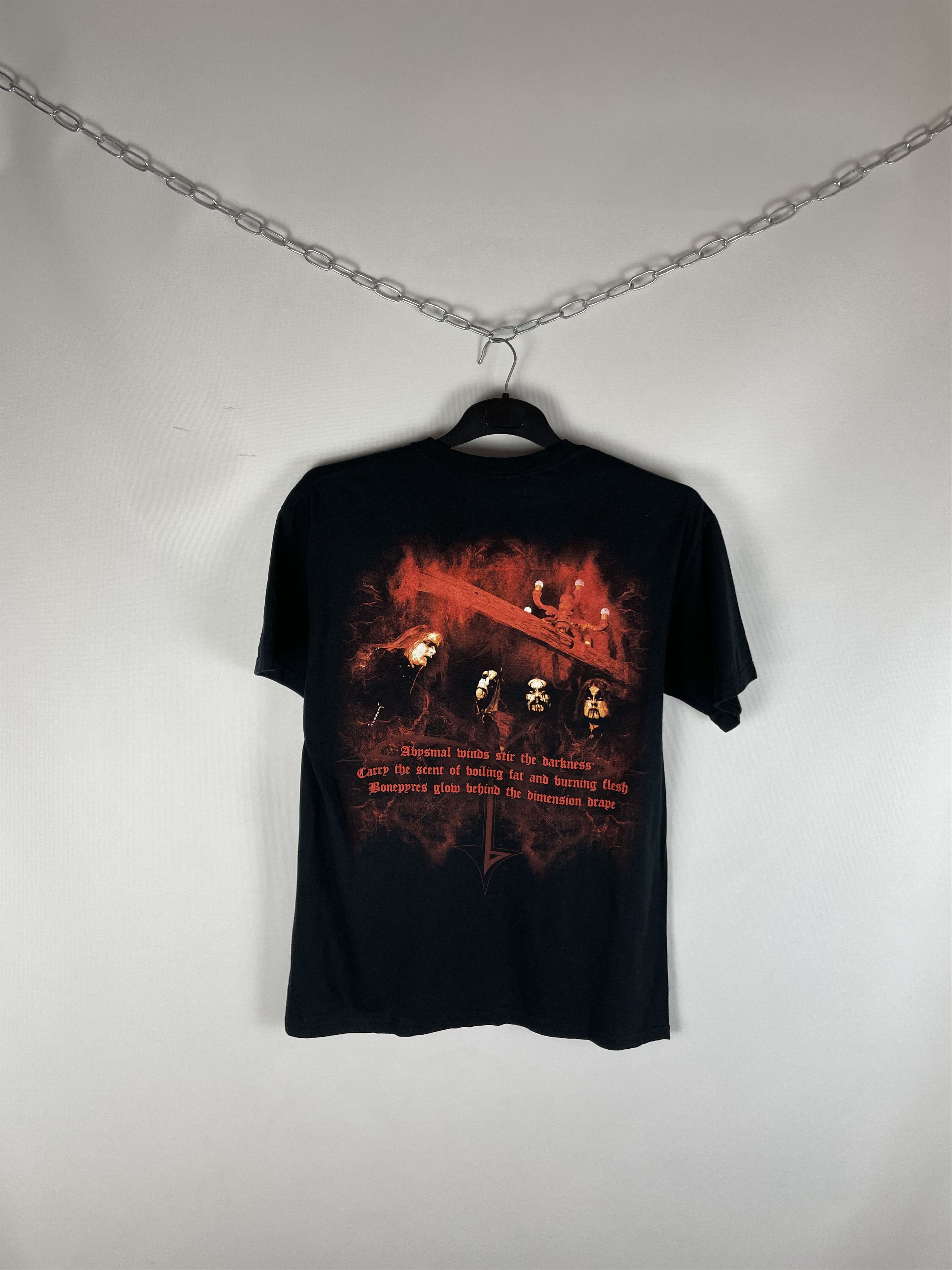 Band Tees Vintage 2000s 1349 Black Metal Band Black T-shirt Size US M / EU 48-50 / 2 - 6 Thumbnail