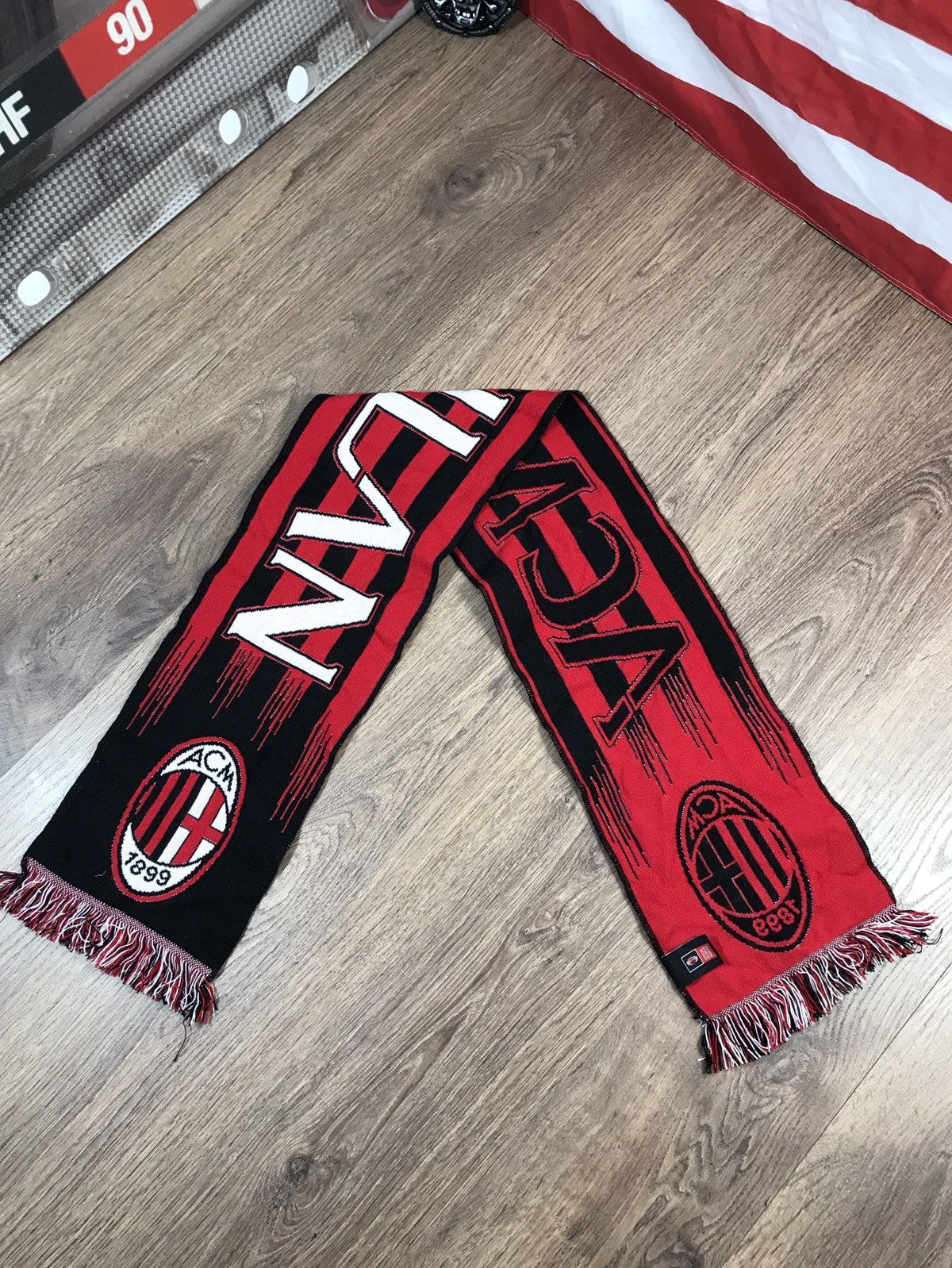 Vintage AC Milan Sarf Size ONE SIZE - 4 Thumbnail