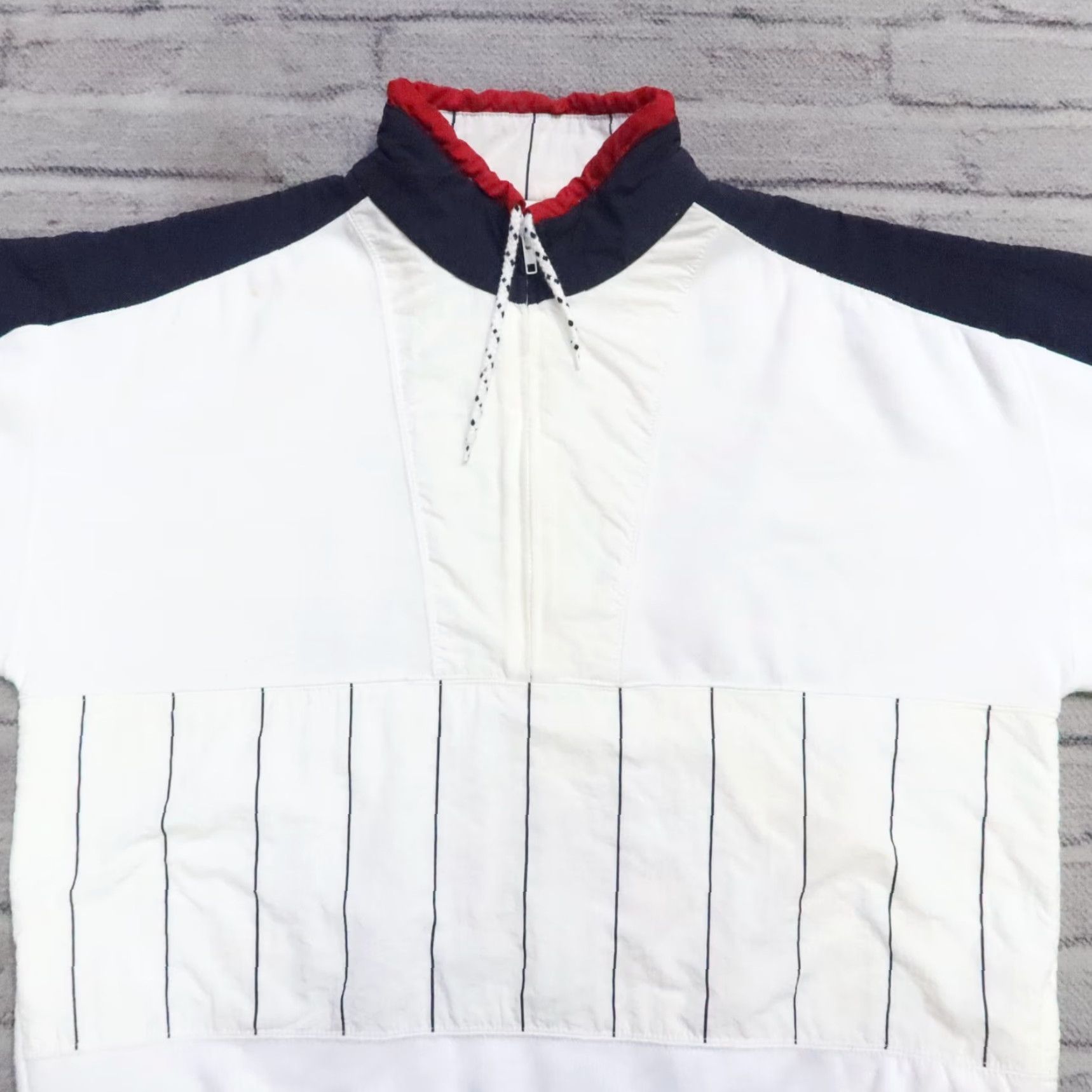 Eddie Bauer VINTAGE Eddie Bauer Sweatshirt XL Quarter Zip Men White 90s Pullover Size US XL / EU 56 / 4 - 2 Thumbnail