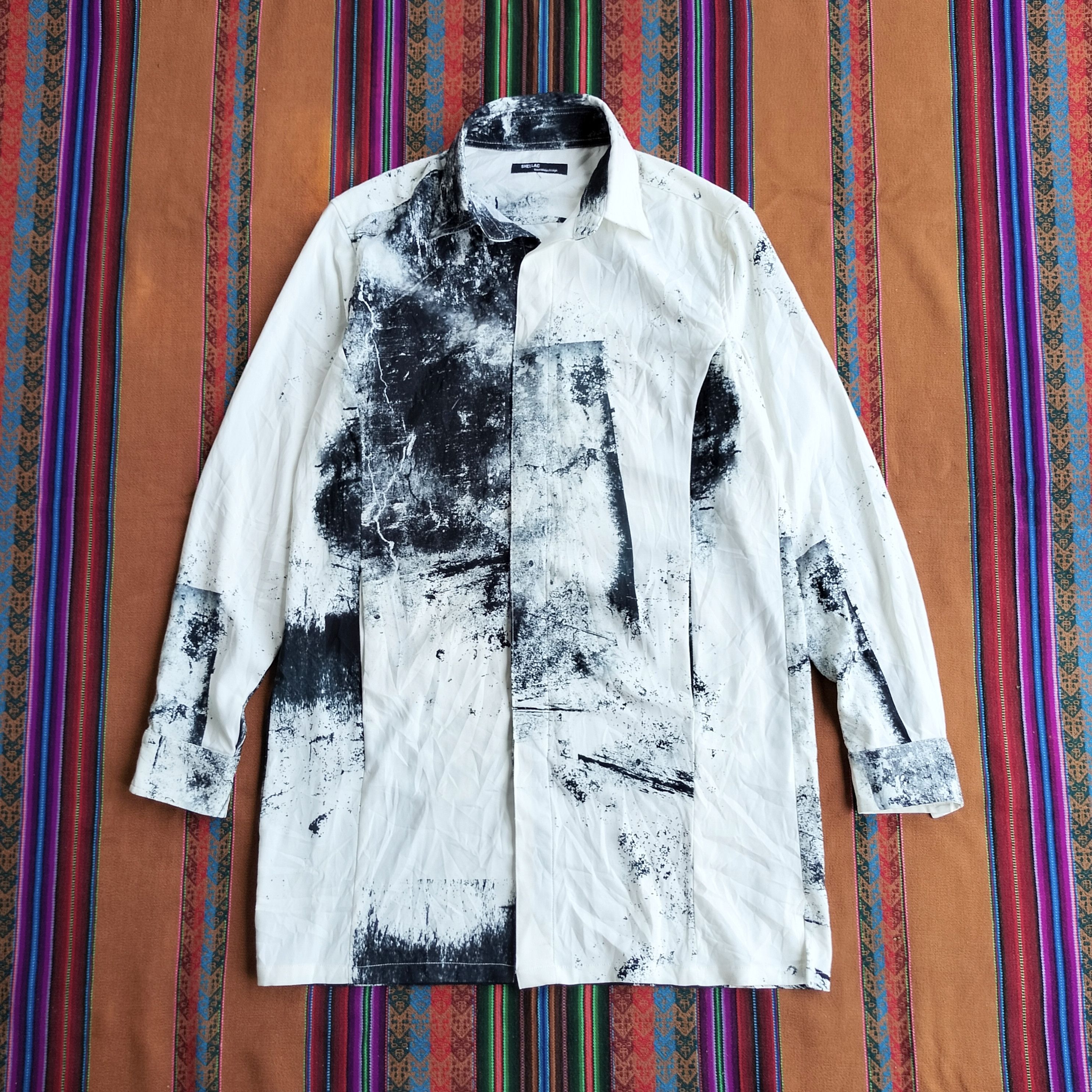 トップス Rare 00s SHELLAC semantic design Tops Japanese Brand × Shellac × semanticdesign Shellac x Semantic