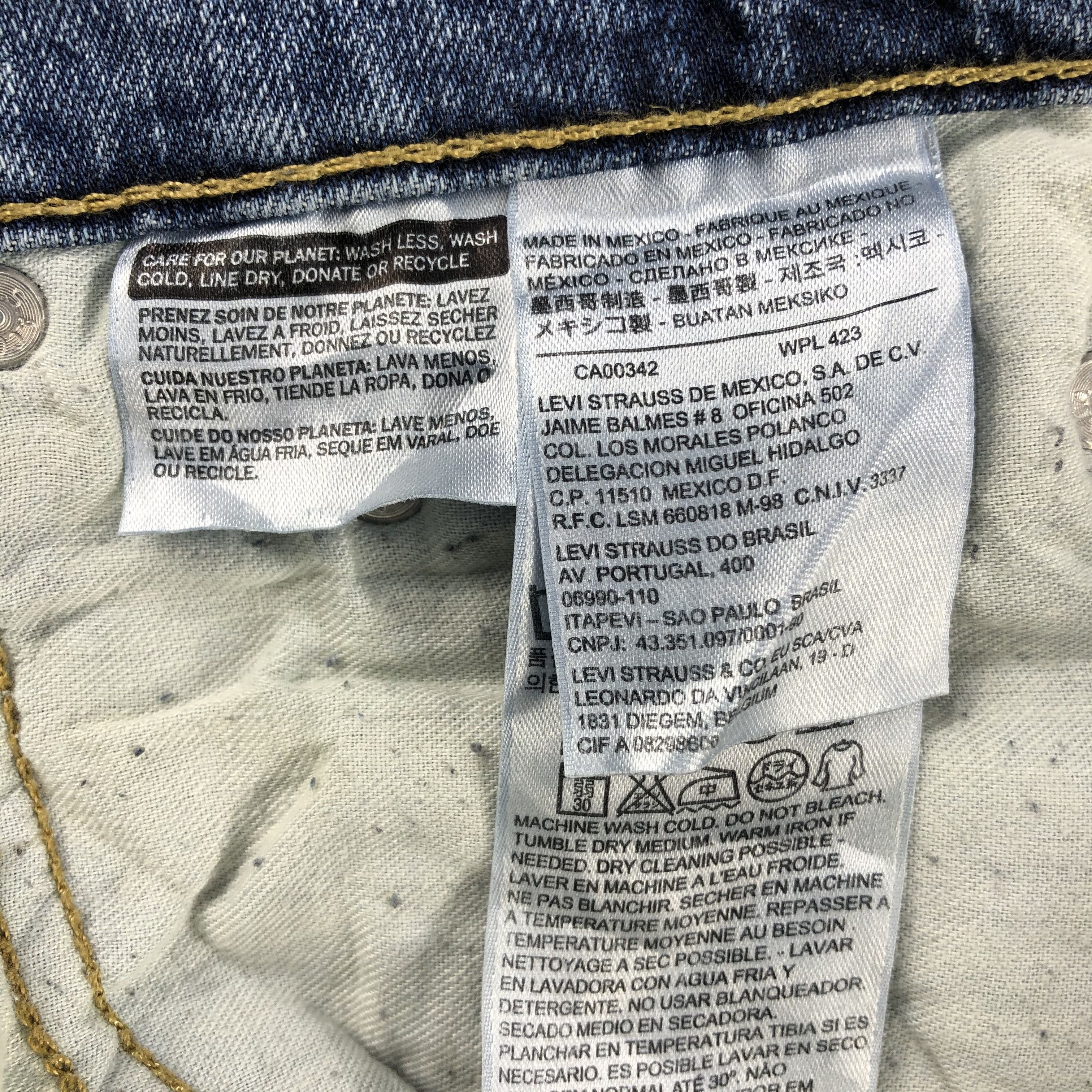Levi's × Vintage Vintage Blue Wash Levis 514 Jeans-JM1488 Size US 31 - 9 Thumbnail