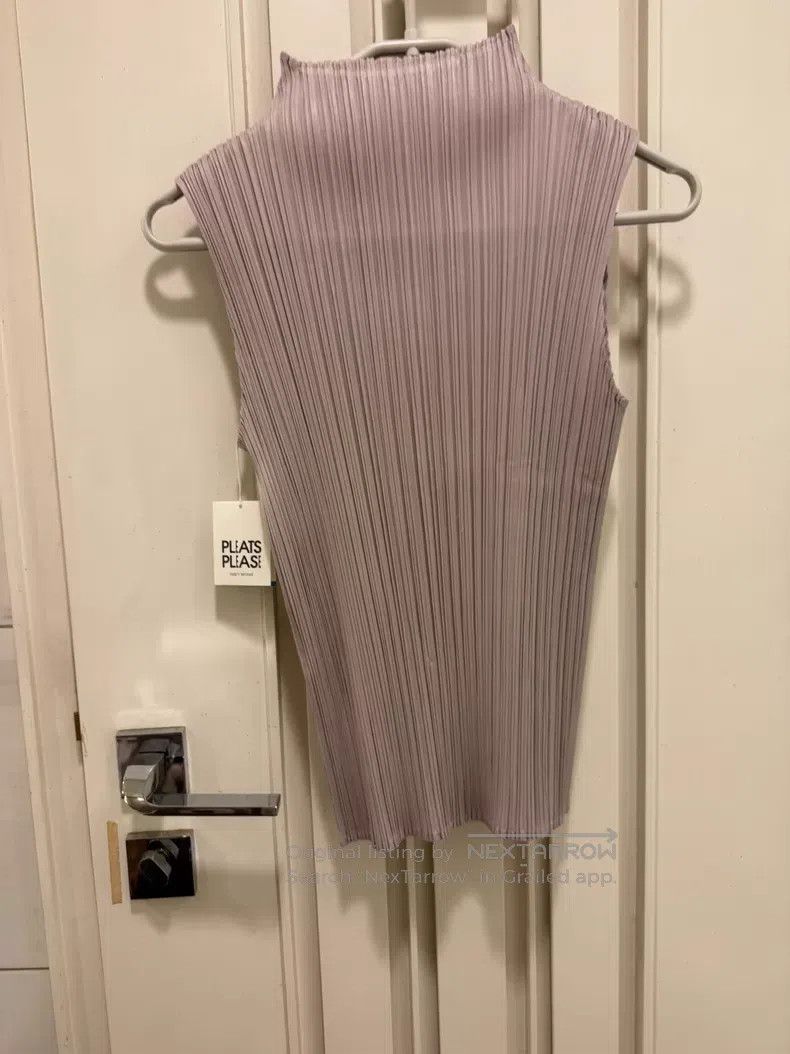 Issey Miyake Issey Miyake Grey Tank Top Size L / US 10 / IT 46 - 4 Thumbnail