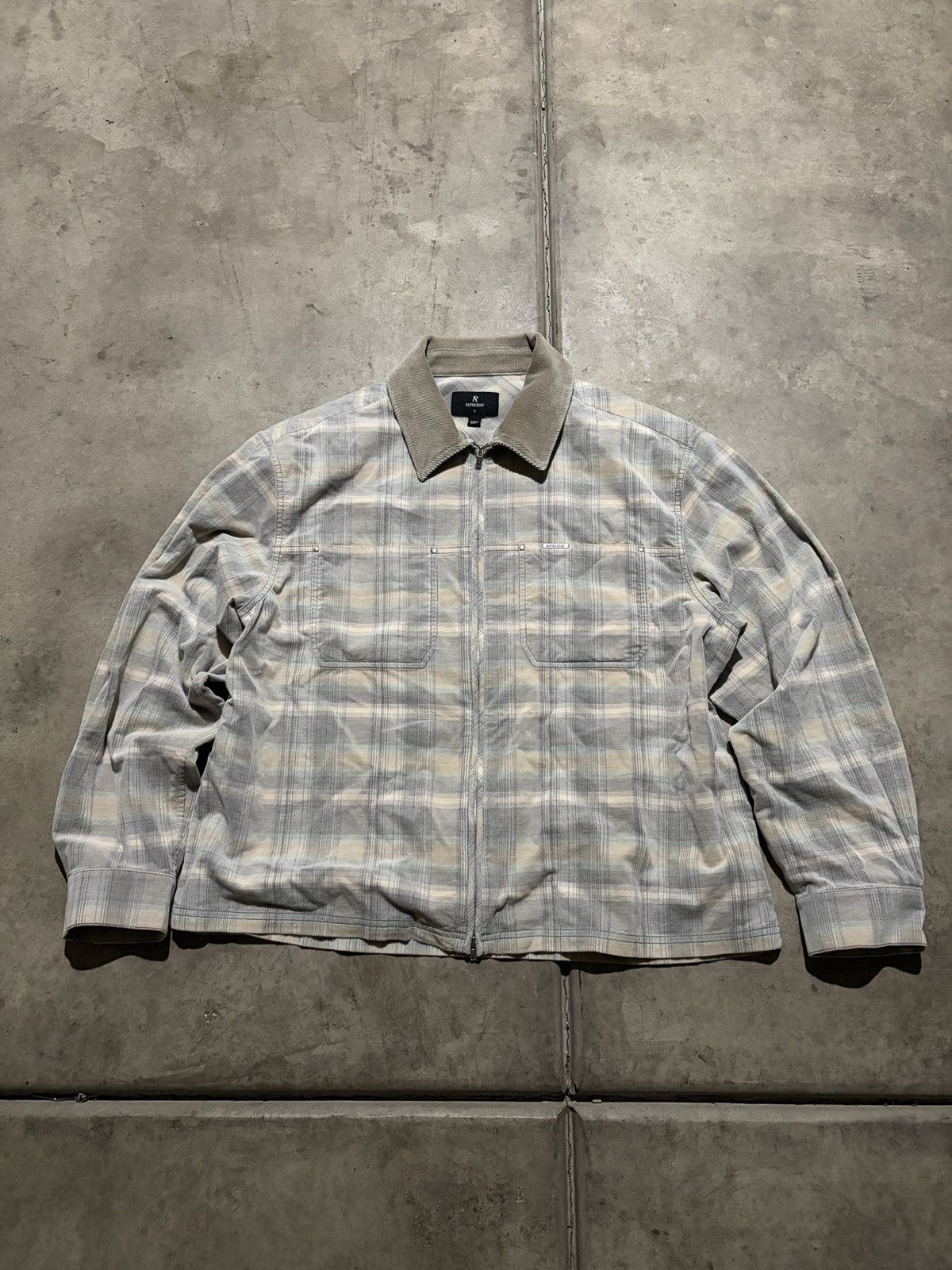 Represent Clo. Represent Cord Zip Flannel Shirt Size US S / EU 44-46 / 1 - 1 Thumbnail
