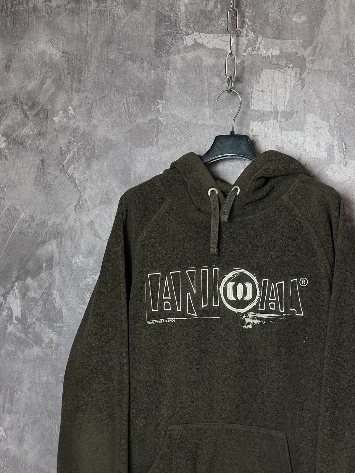Japanese Brand × Vintage Japanese style fluffy fleece animal hoodie brown y2k Size US M / EU 48-50 / 2 - 4 Thumbnail