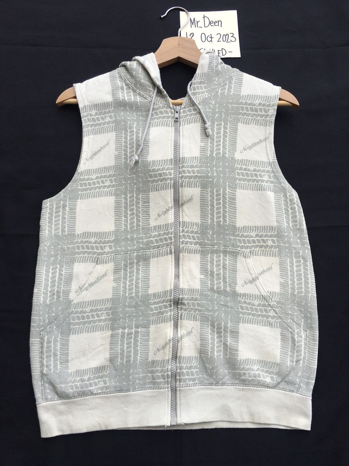 Neighborhood Rare SS2002 Neighborhood Sleeveless Hoodie Shinsuke Takizawa Size US S / EU 44-46 / 1 - 18 Thumbnail