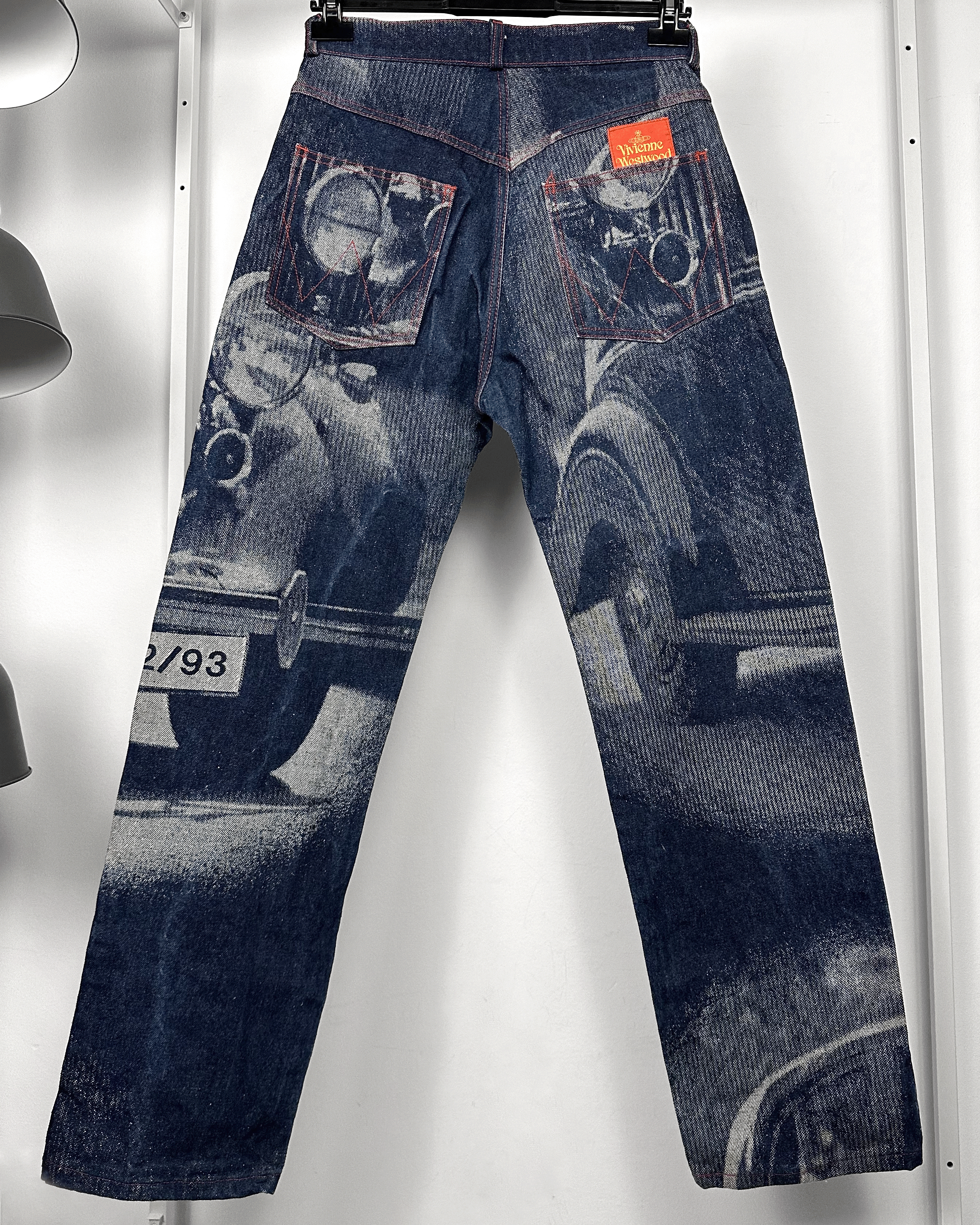 Vivienne Westwood Vivienne Westwood Rolls Royce Print Jeans Size US 30 / EU 46 - 6 Thumbnail