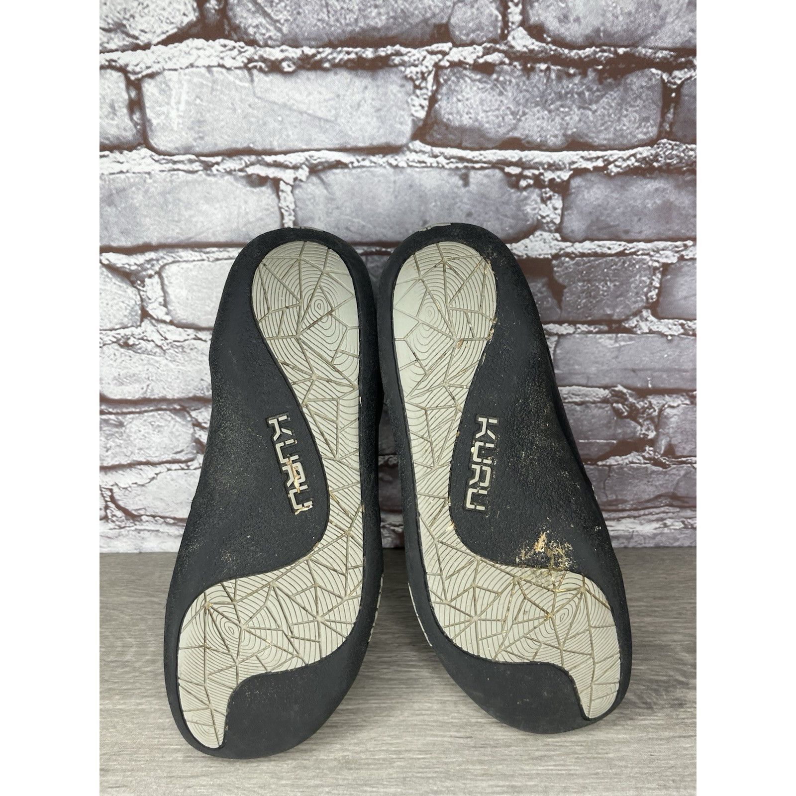 Guru Kuru Kivi Black Leather 10250180 Slip On Walking Loafers Com Size US 9.5 / EU 42-43 - 18 Thumbnail