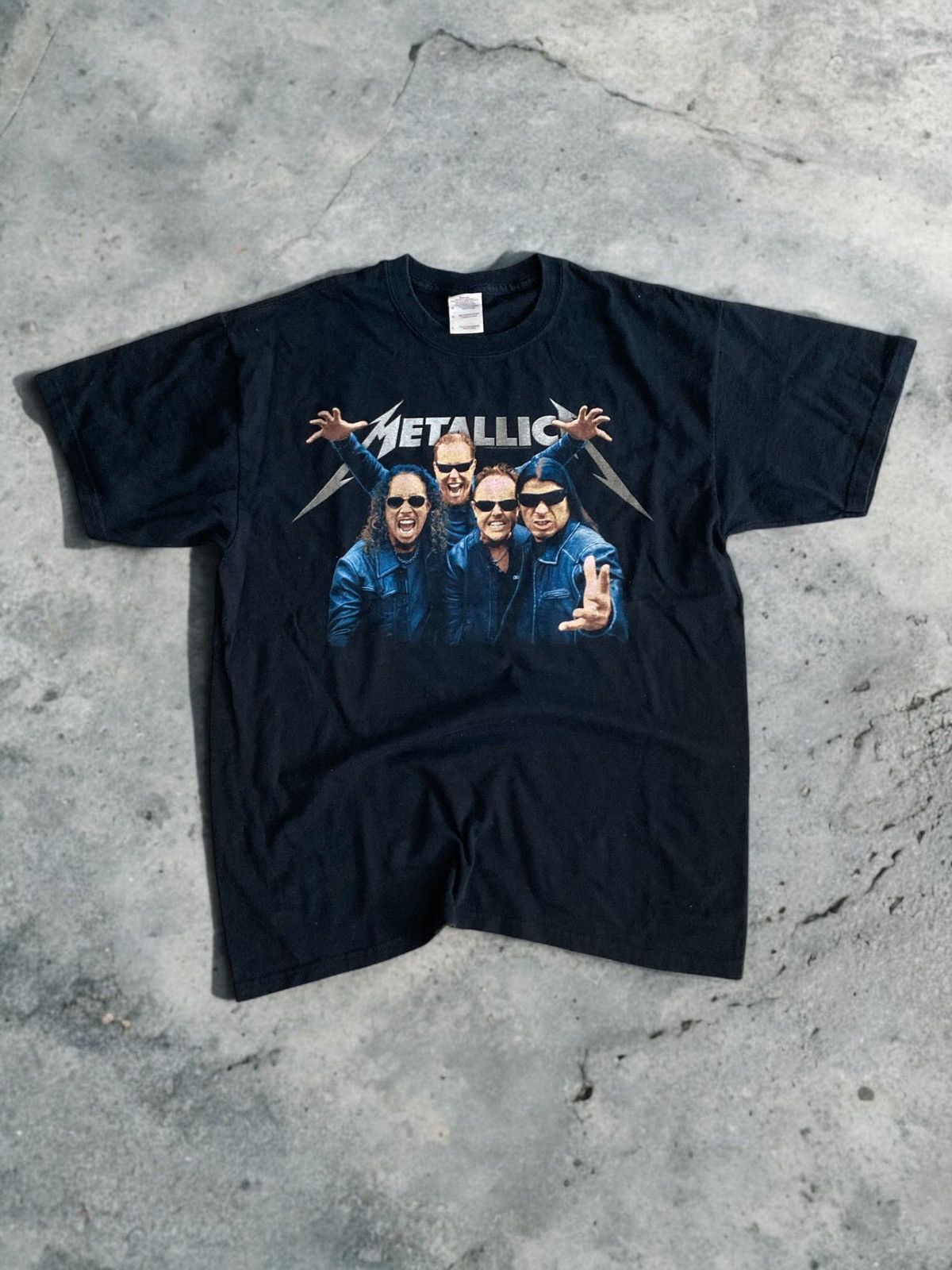 Metallica Vintage metallica gildan magnetic tour tee tshirt M / L drip Size US L / EU 52-54 / 3 - 1 Thumbnail