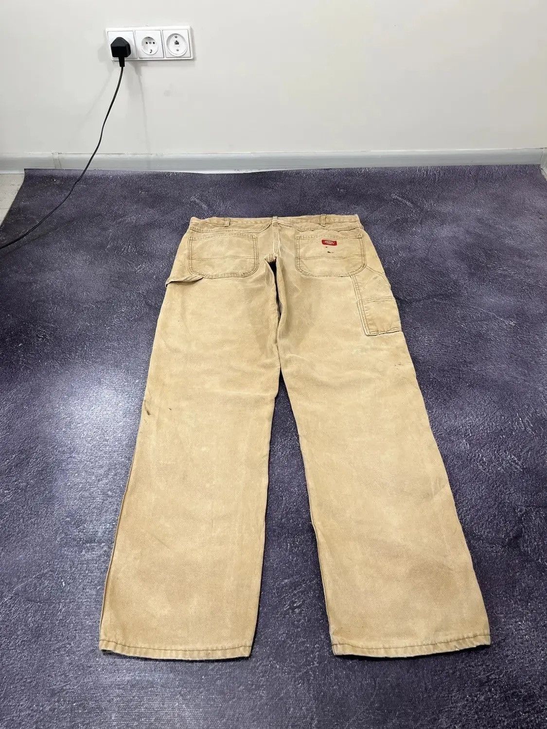 Dickies × Vintage Vintage Dickies Faded Denim Work Hype Baggy Pants Jeans Size US 36 / EU 52 - 3 Thumbnail