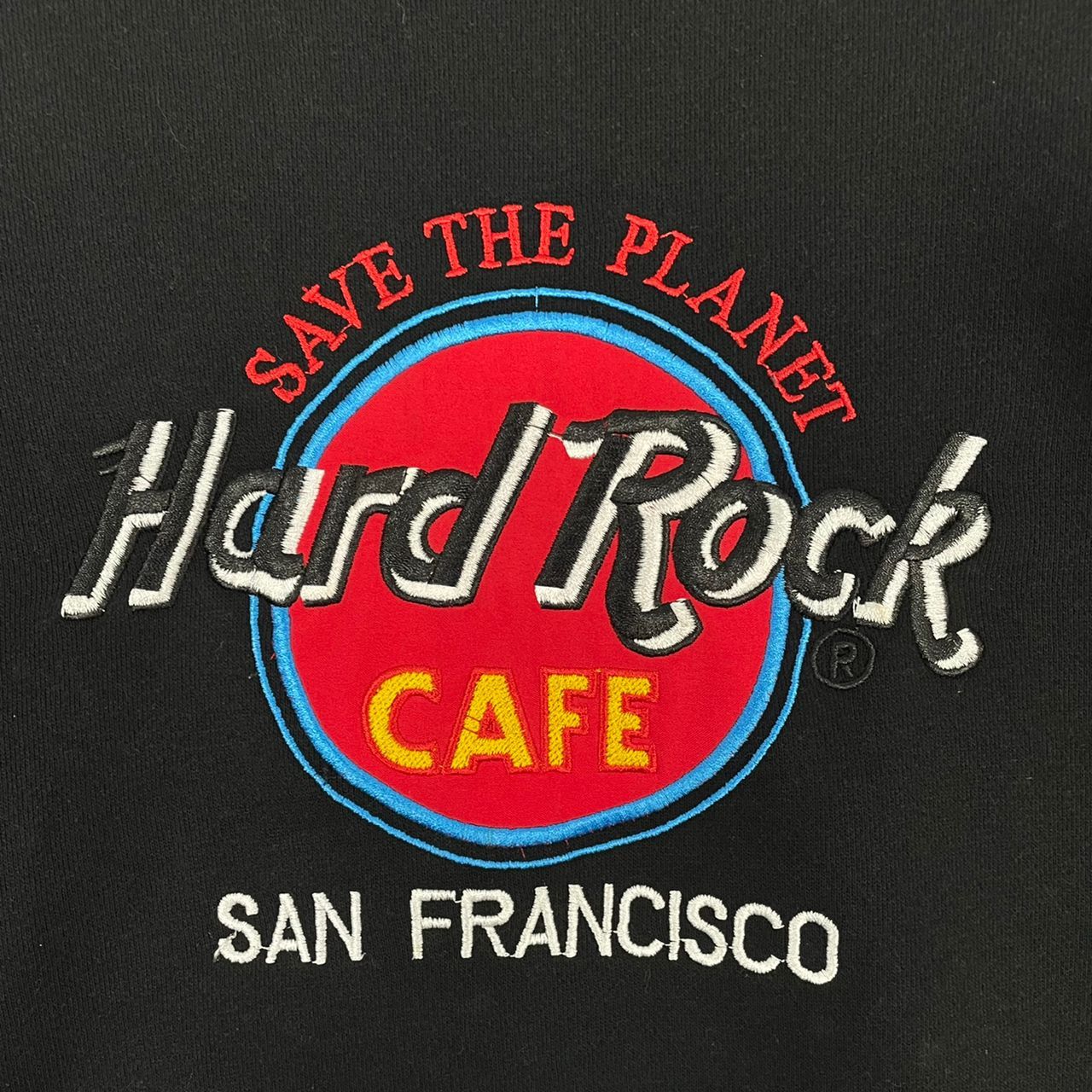 Hard Rock Cafe Rare Hard Rock Cafe San Francisco Embroided Logo Sweatshirt Size US L / EU 52-54 / 3 - 6 Thumbnail