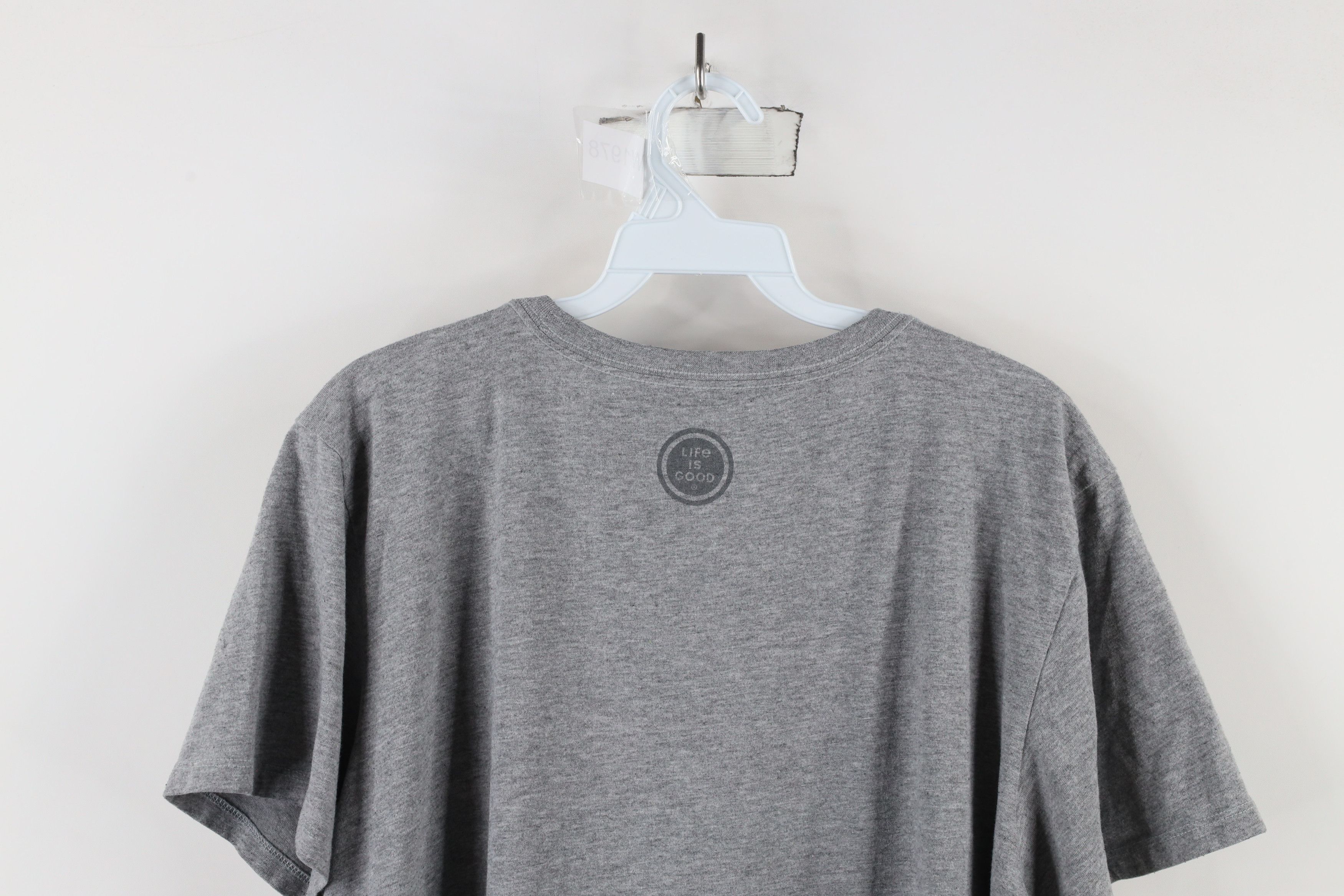 Life is Good × Vintage Life Is Good Crusher Night Mountains Stars T-Shirt Gray Size XL / US 12-14 / IT 48-50 - 12 Thumbnail