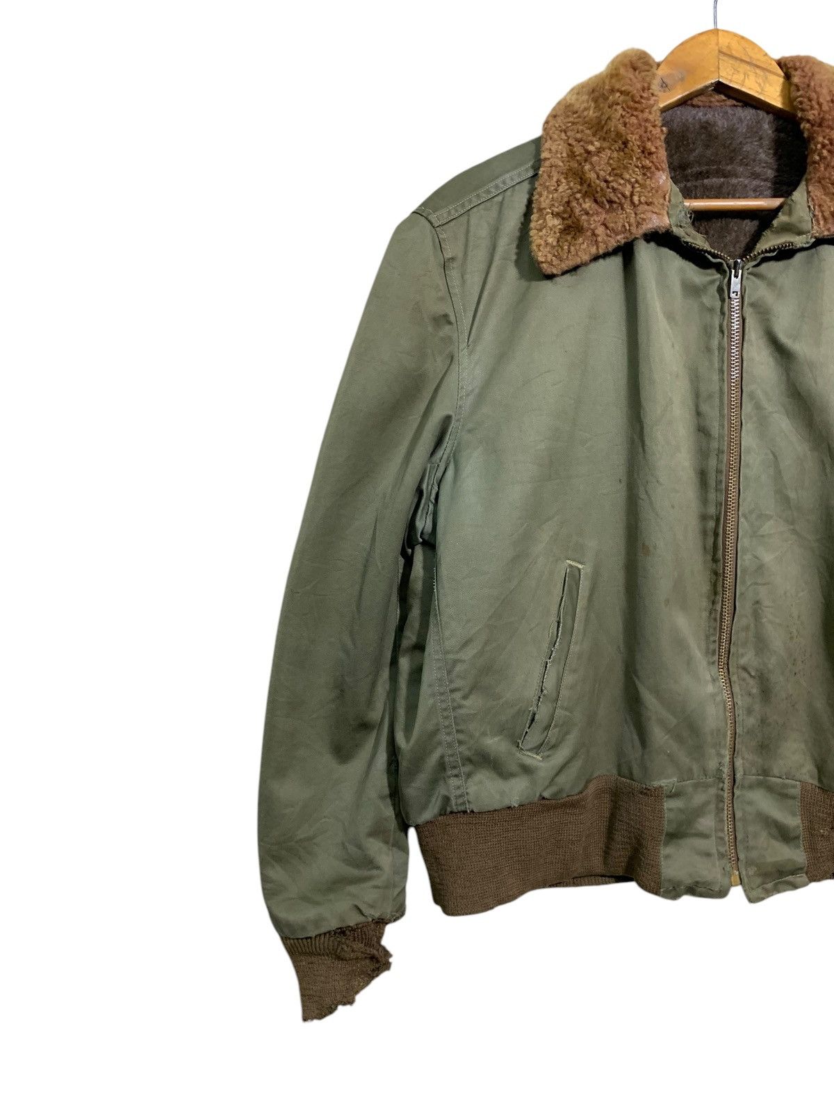 Vintage 🔥RARE VTG 1940s WW2 ERA USAAF JACKETS Size US S / EU 44-46 / 1 - 3 Thumbnail