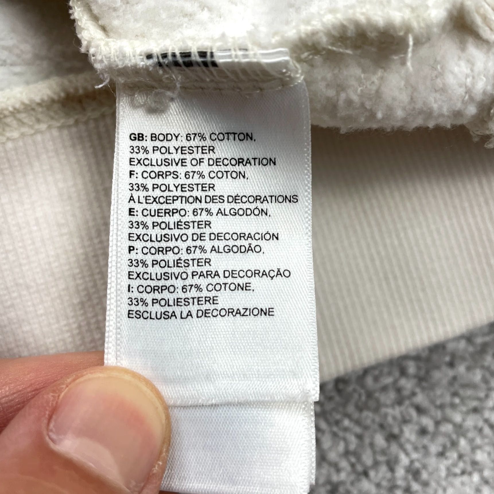The North Face The North Face Graphic Hoodie Womens XS White Fleece Cotton Pullover Sweatshirt Size XS / US 0-2 / IT 36-38 - 4 Thumbnail