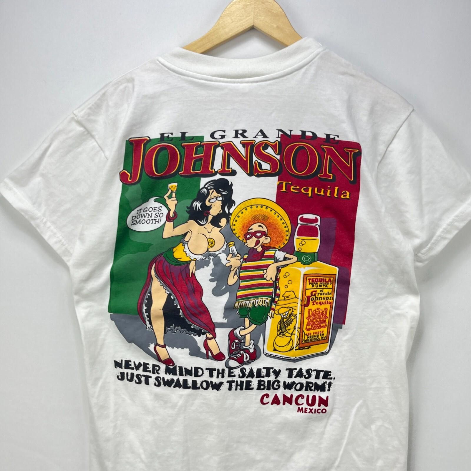 Vintage Vintage 90s El Grande Johnson Mexico Tequila T-shirt Large Size US L / EU 52-54 / 3 - 2 Thumbnail