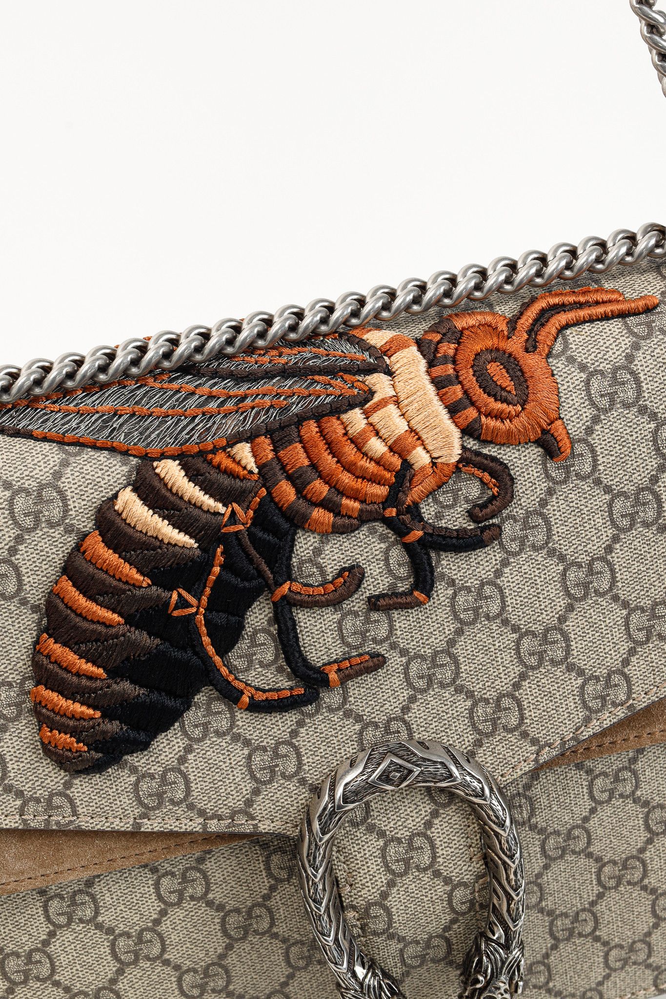 Gucci Gucci Dionysus GG Supreme Monogram Limited Edition Bee Bag Size ONE SIZE - 12 Thumbnail