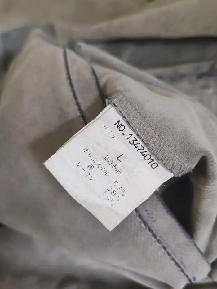 Tete Homme DL Tete Homme Gray Multipocket Cargo Pants #46-080 Size US 34 / EU 50 - 9 Thumbnail